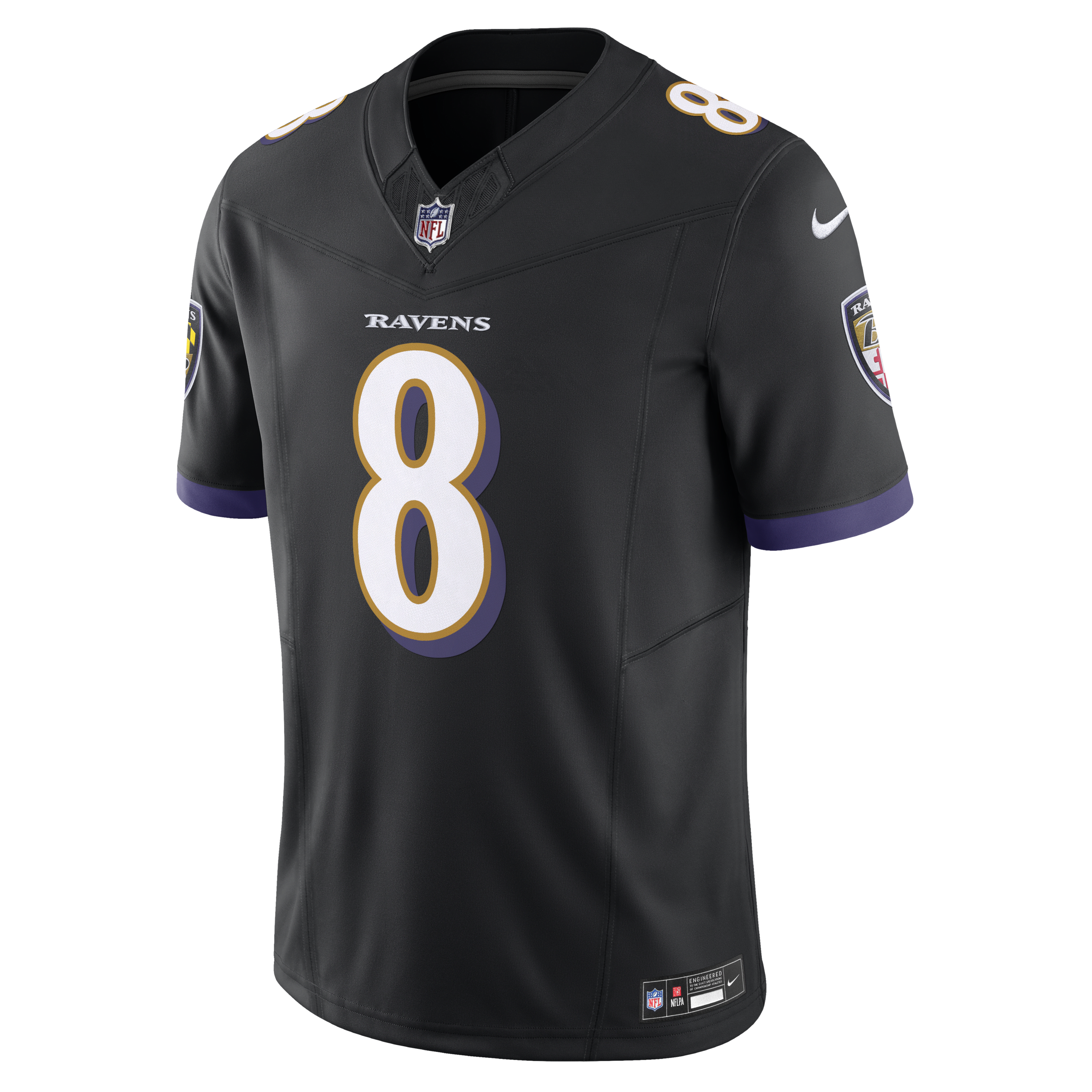 Lamar Jackson Baltimore Ravens Men's Nike Dri-FIT NFL Limited Football Jersey