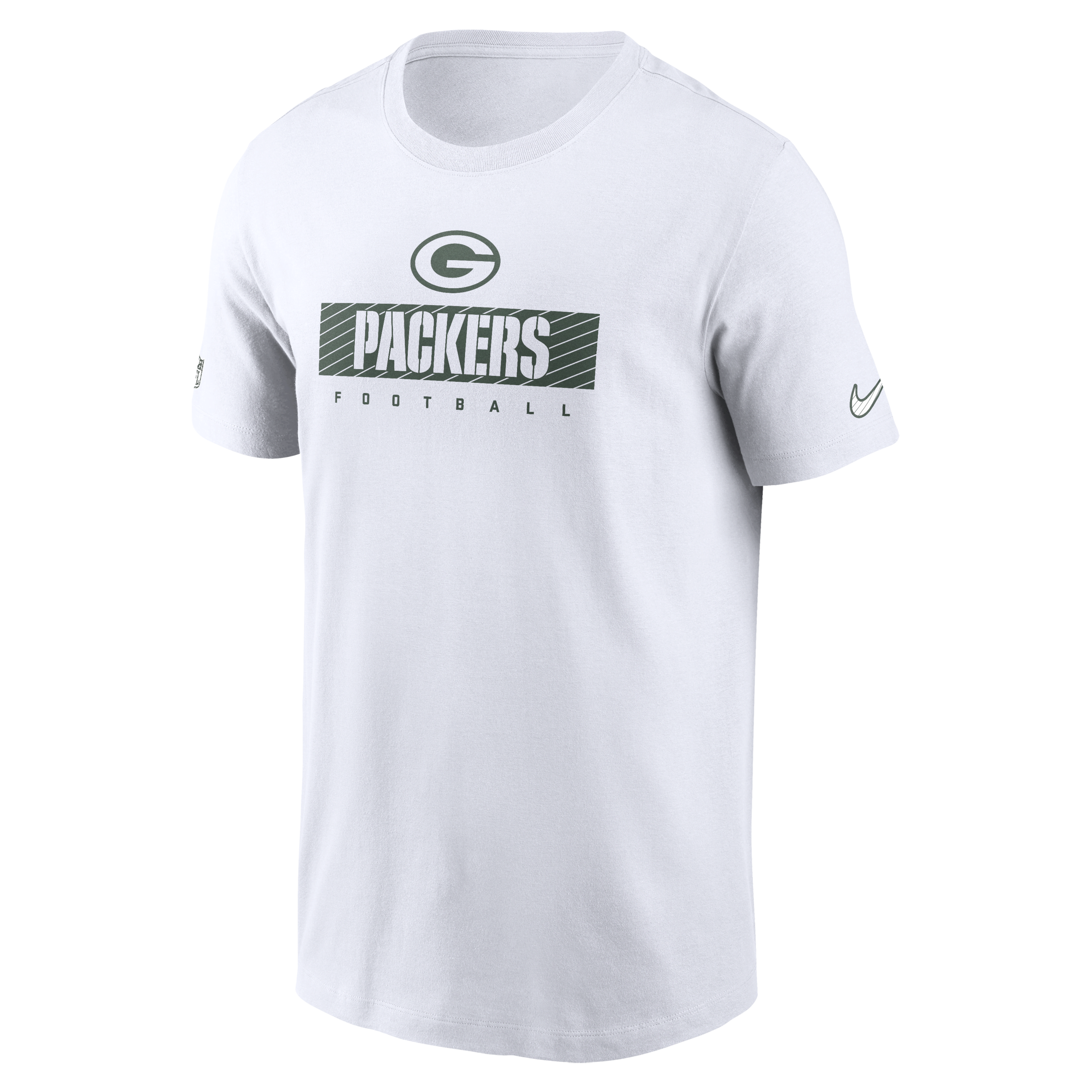 Green Bay Packers Sideline Team Issue Men's Nike Dri-FIT NFL T-Shirt