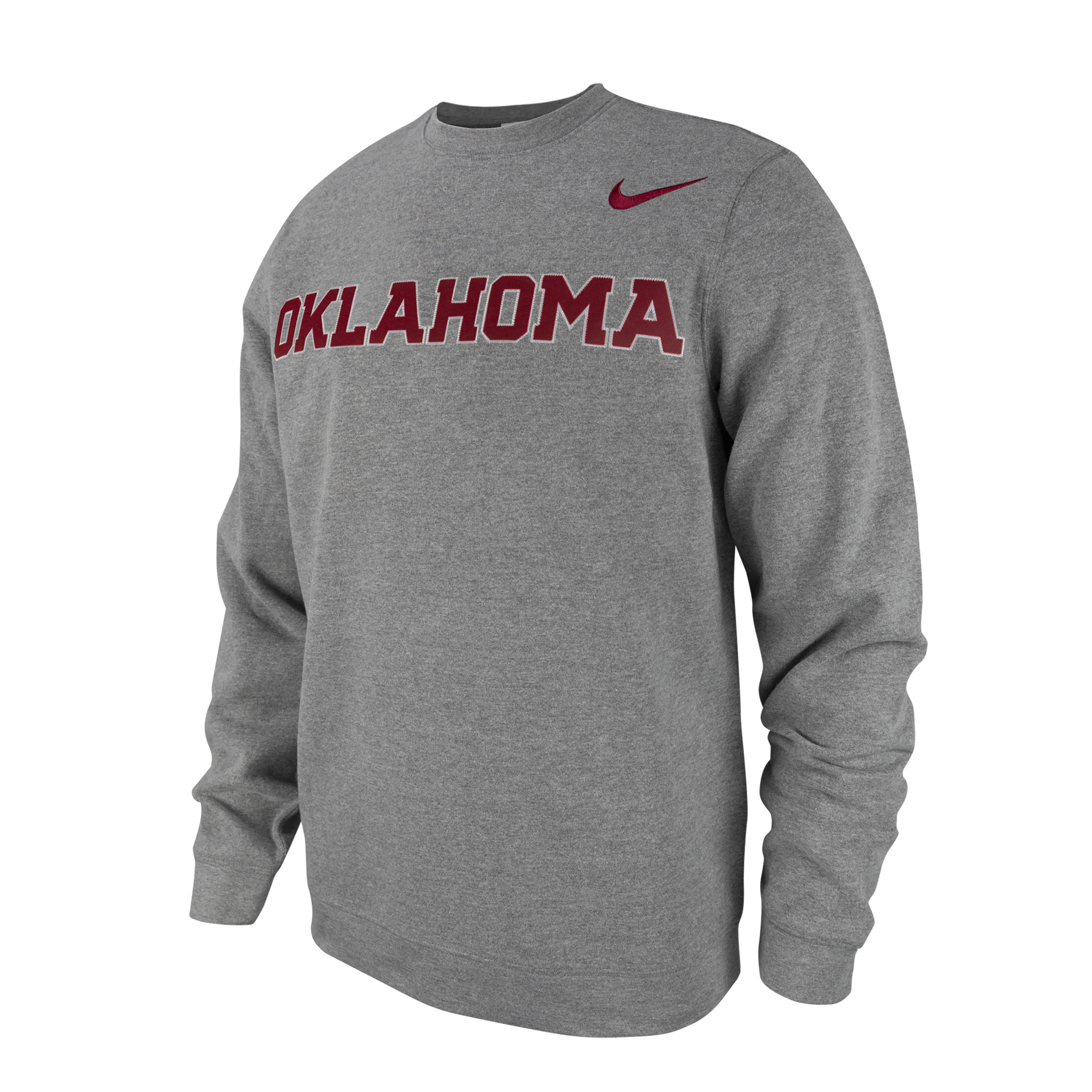 Georgia Club Fleece Men's Nike College Crew-Neck Sweatshirt