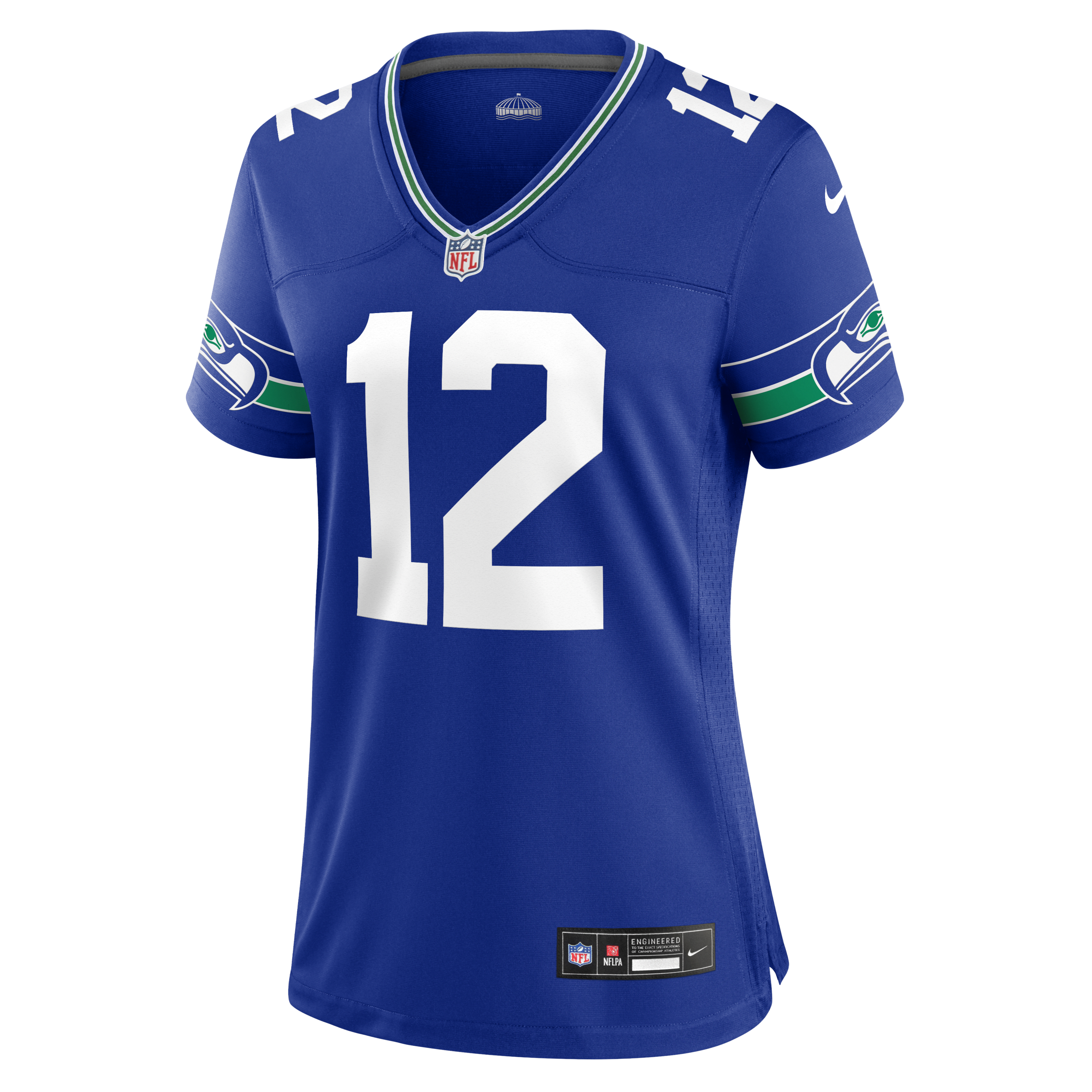 12th Fan Seattle Seahawks Women's Nike NFL Game Football Jersey