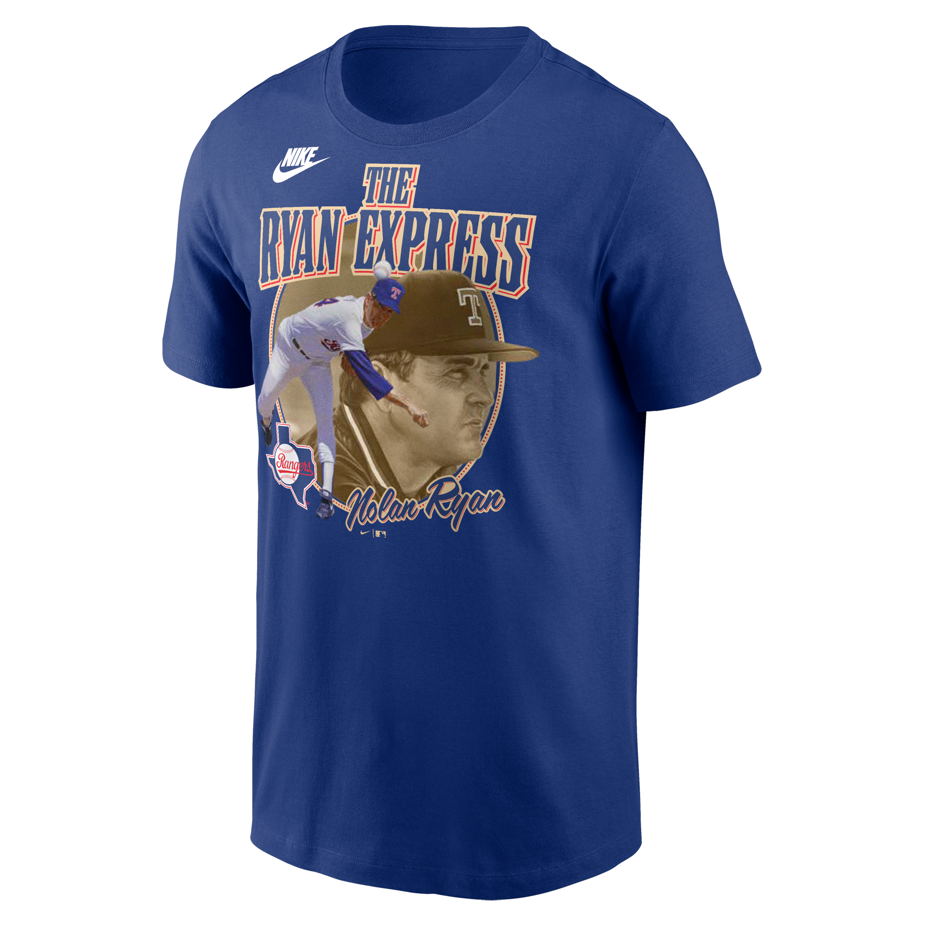 Nolan Ryan Texas Rangers Cooperstown Legends Men's Nike MLB T-Shirt
