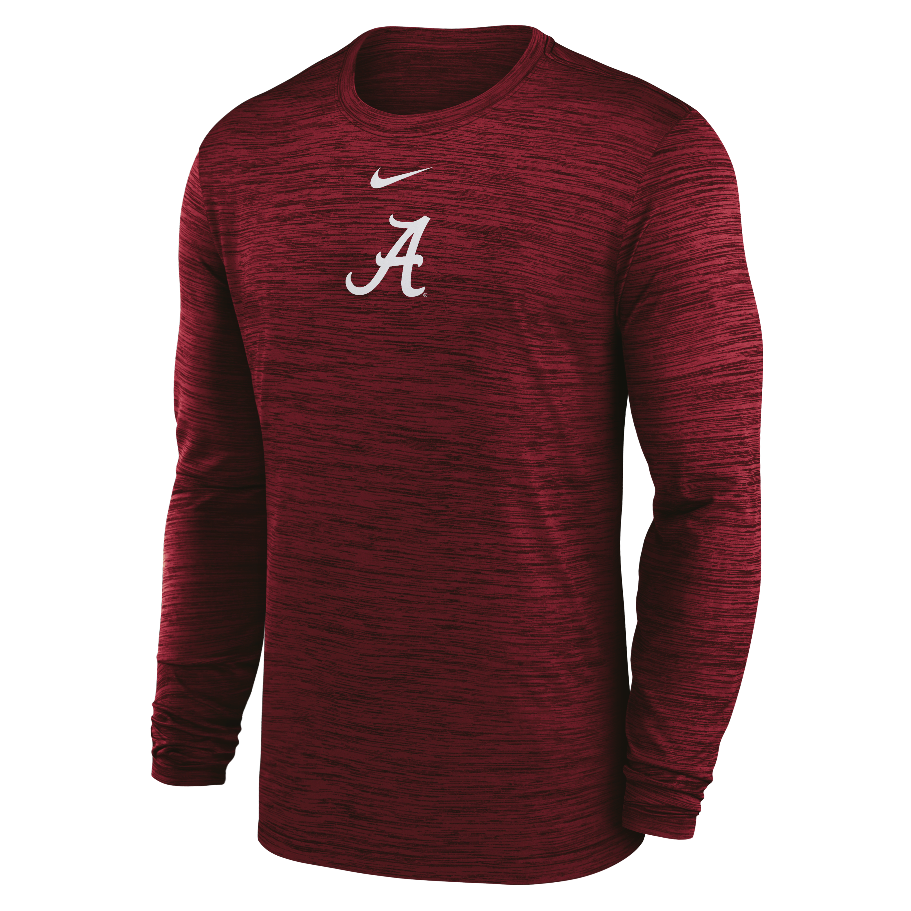 Alabama Sideline Velocity Men's Nike Dri-FIT College Long-Sleeve T-Shirt
