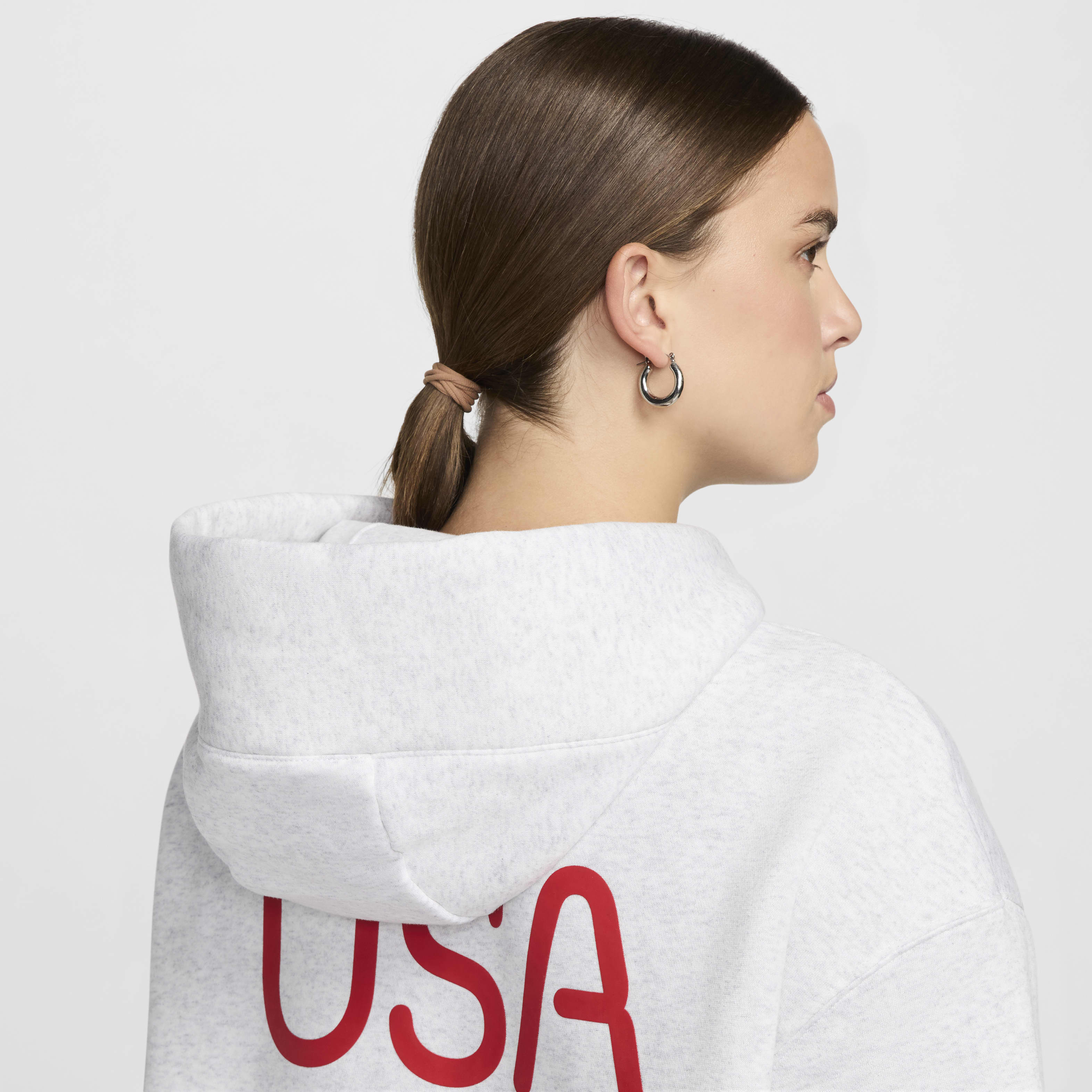 USA Phoenix Fleece Women's Nike Full-Zip Oversized Hoodie