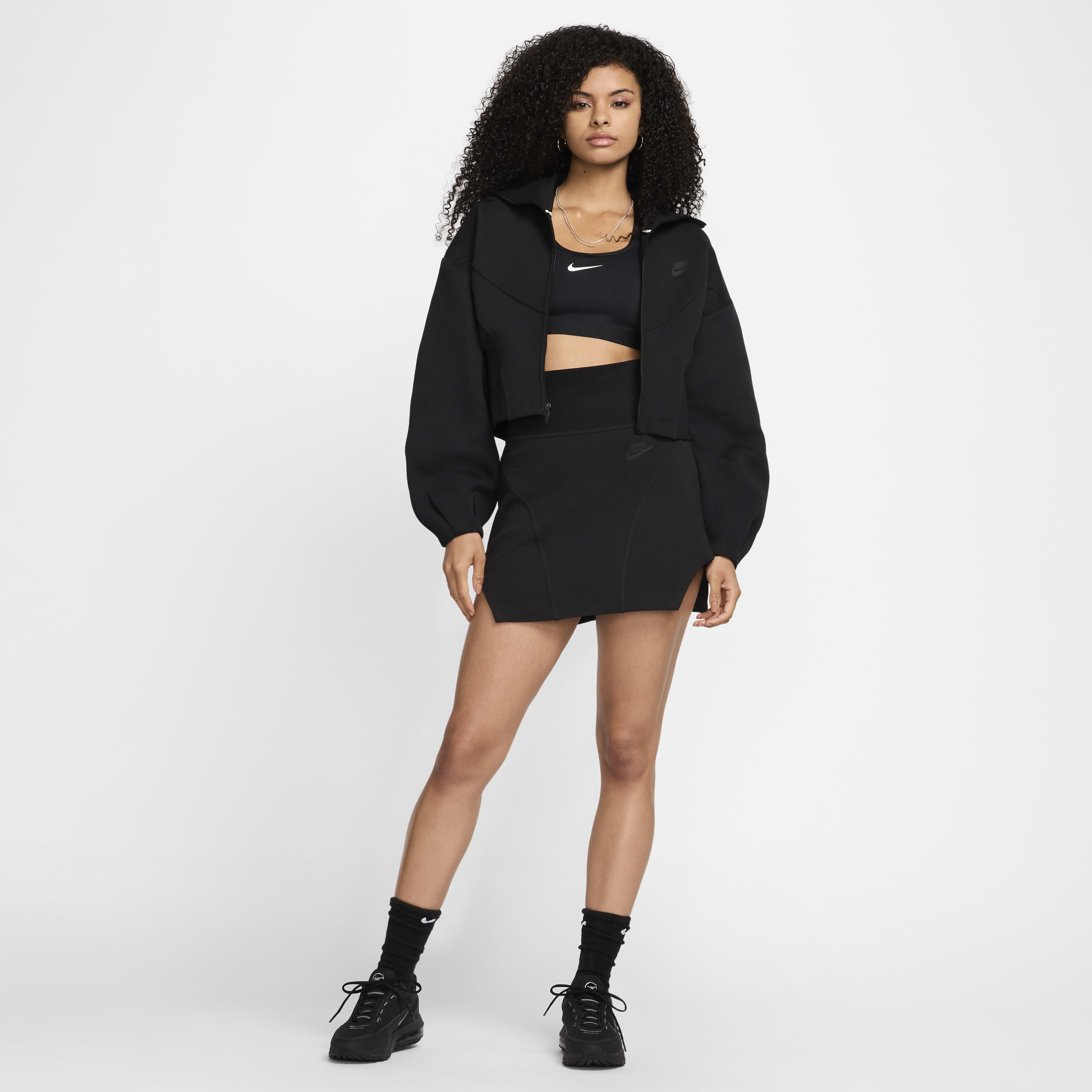 Nike Sportswear Tech Fleece Women's High-Waisted Mini Skirt