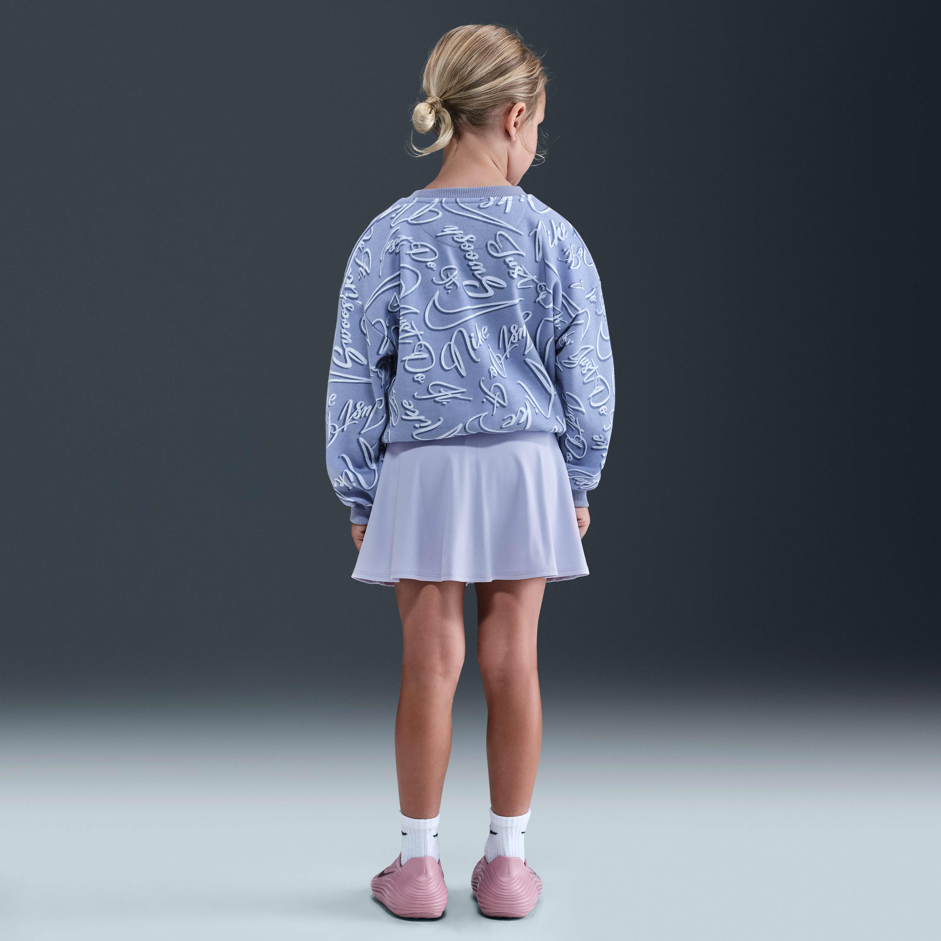 Nike Swoosh On Pointe Toddler Floral Futura 2-Piece Scooter Set
