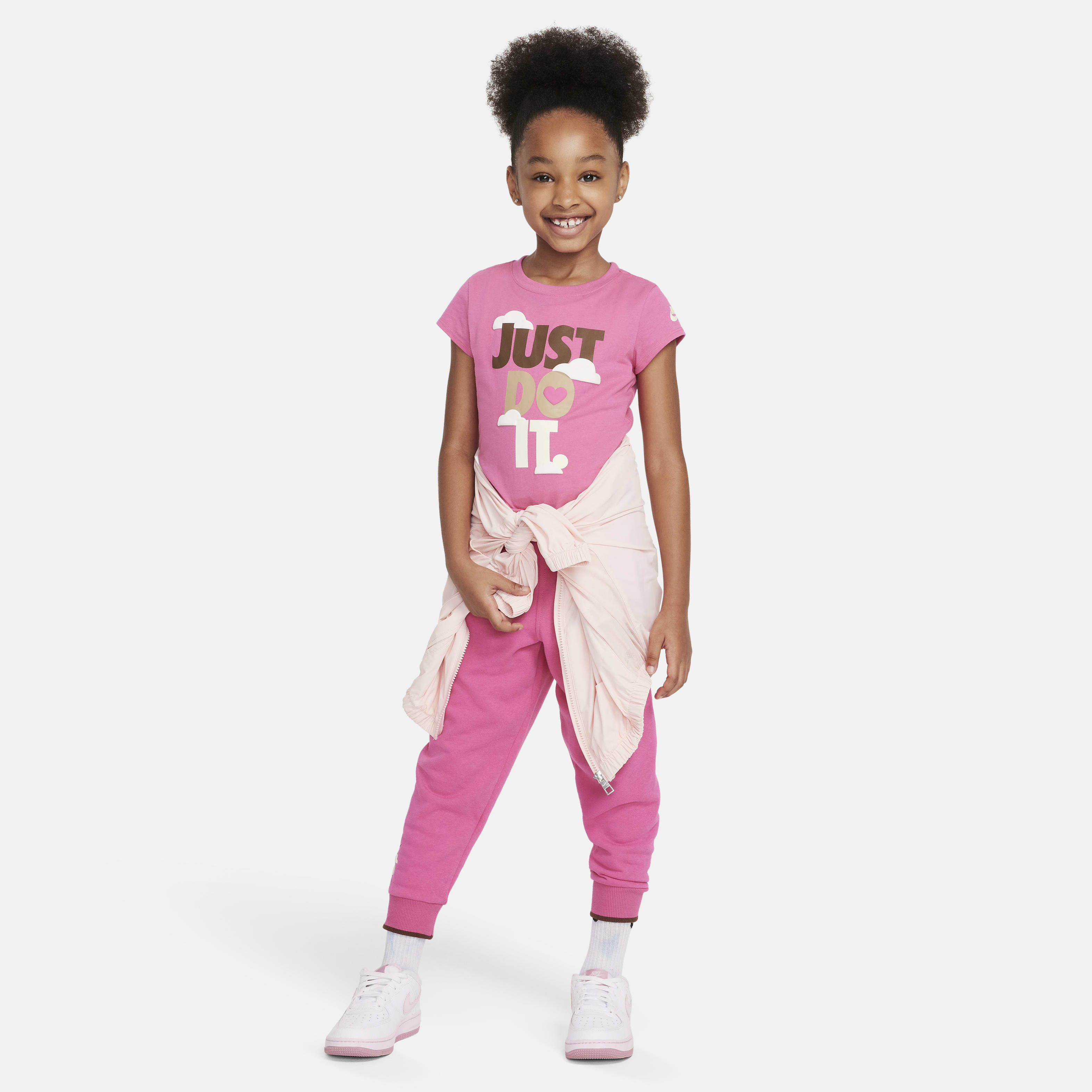 Nike Sweet Swoosh "Just Do It" Toddler Graphic T-Shirt