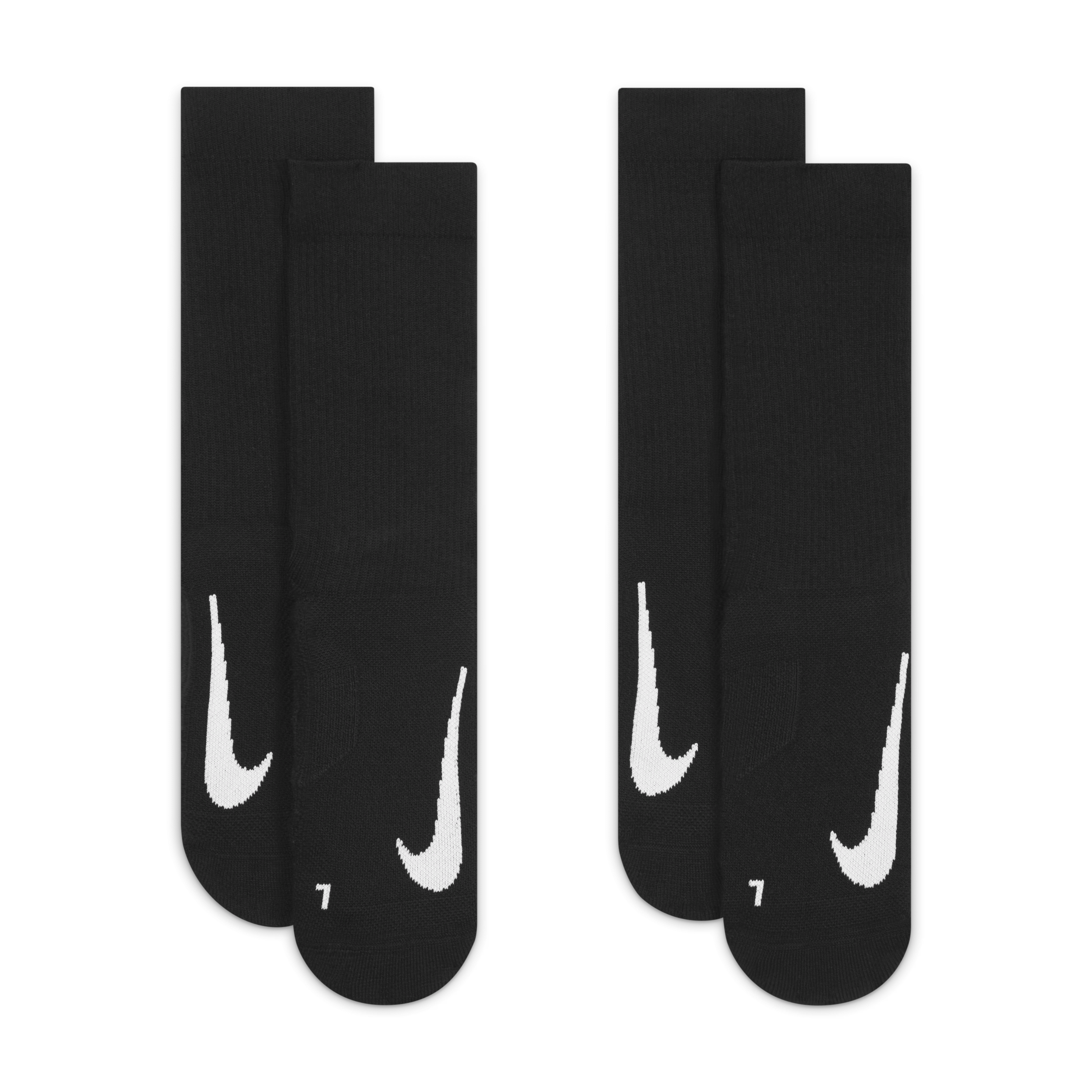 NikeCourt Multiplier Cushioned Tennis Crew Socks (2 Pairs)