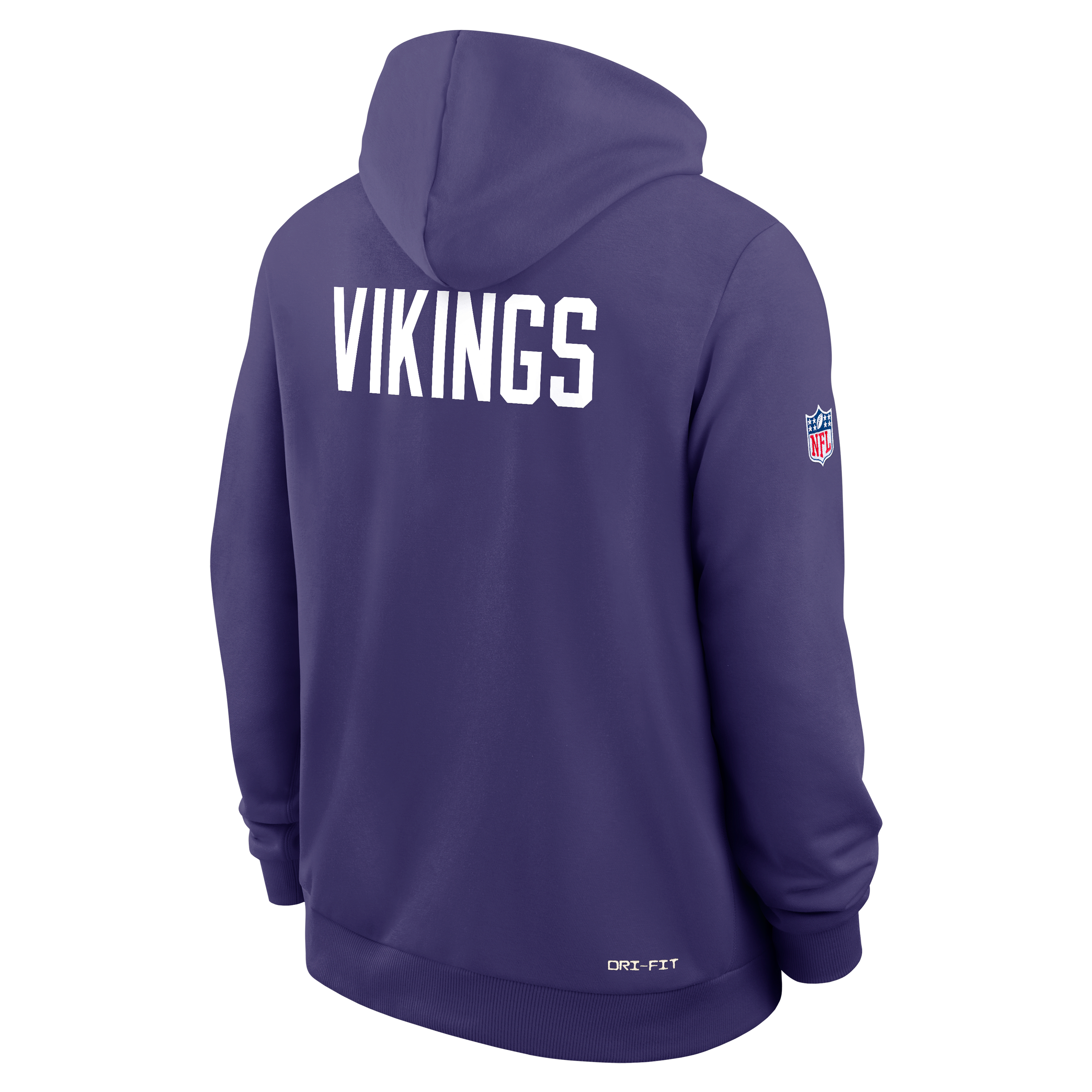 Minnesota Vikings Alt Offensive Set Play Sideline Men's Nike Dri-FIT NFL Pullover Hoodie