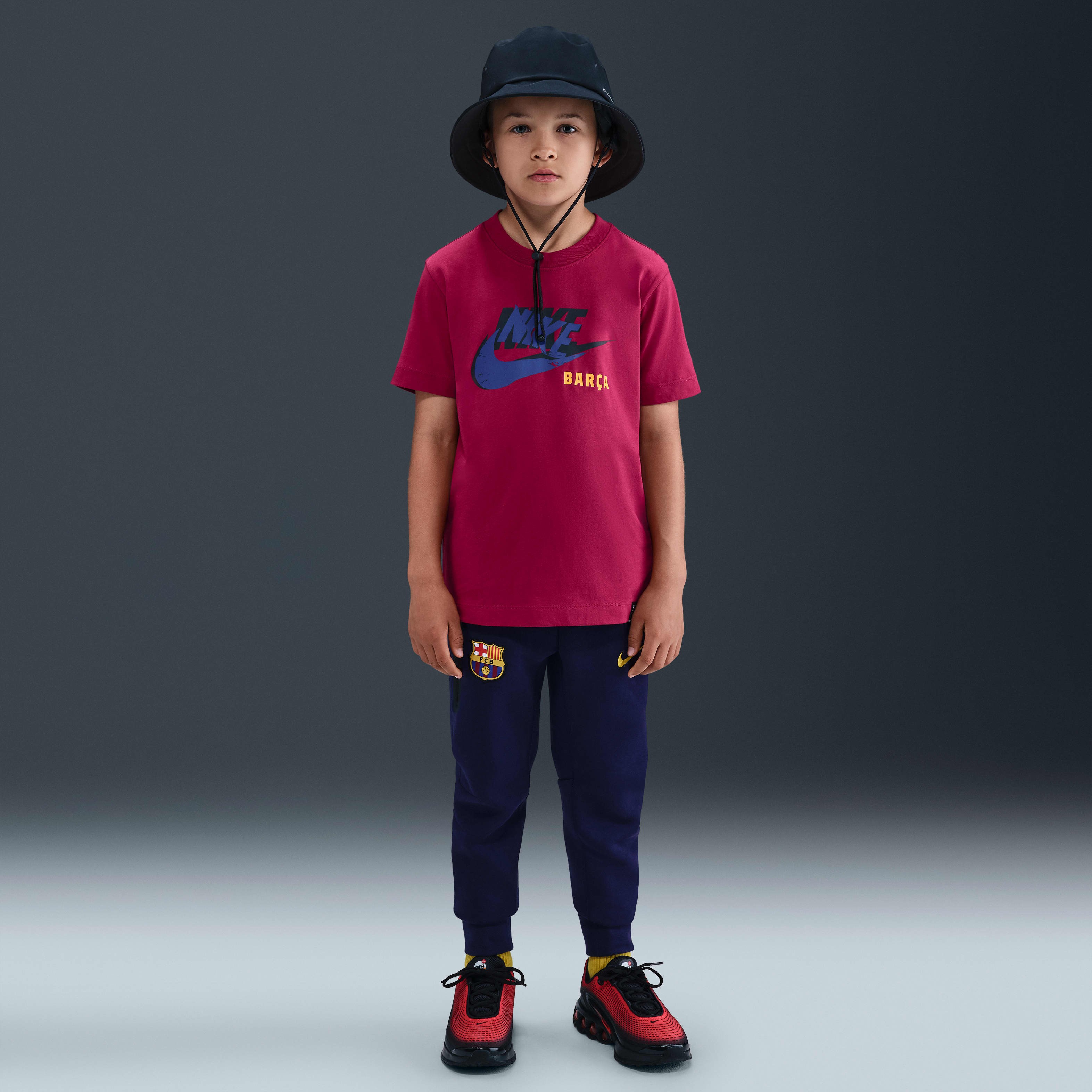 FC Barcelona Big Kids' Nike Soccer T-Shirt