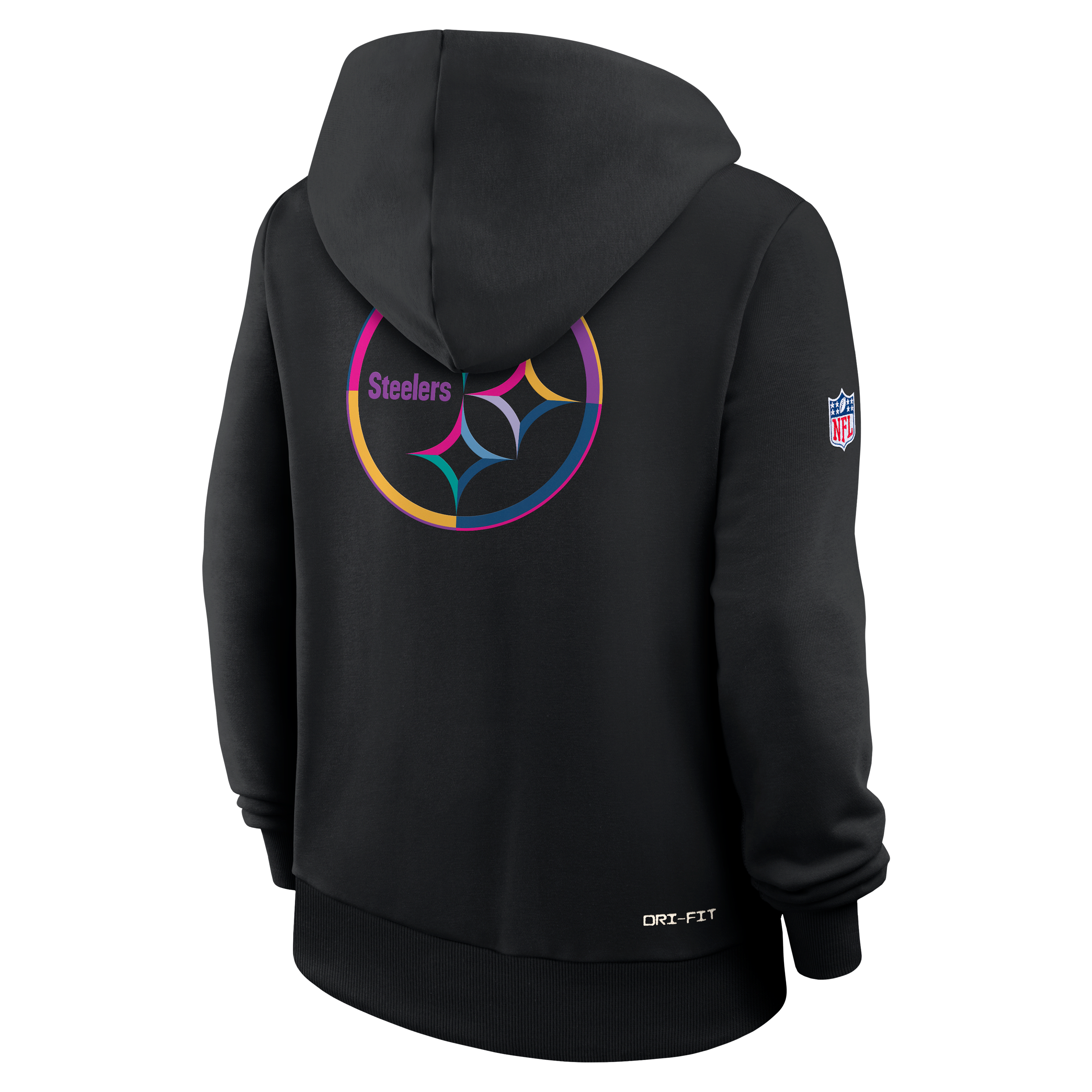 Pittsburgh Steelers Crucial Catch Women's Nike Dri-FIT NFL Pullover Hoodie