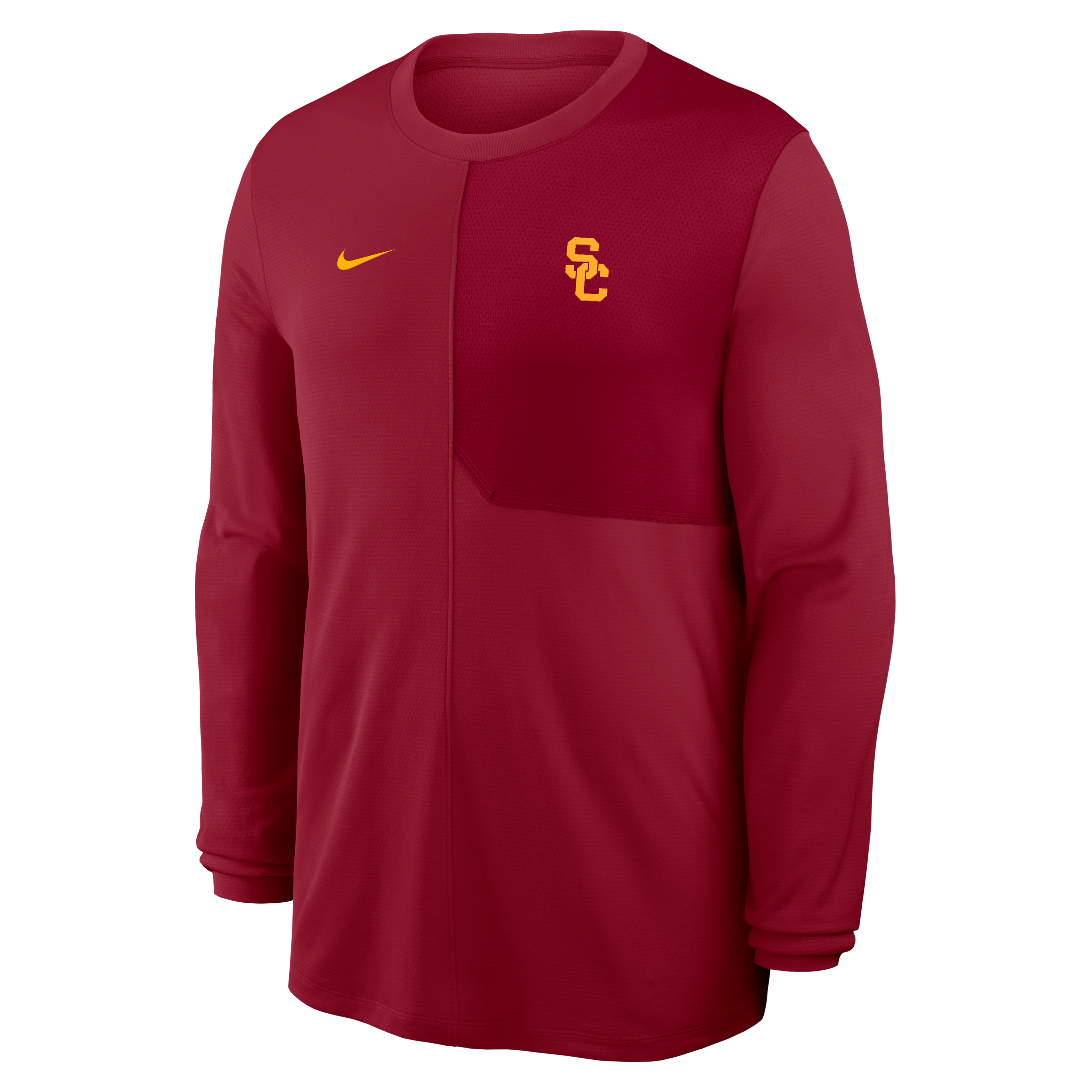 USC Sideline Coach Men's Nike Dri-FIT College Long-Sleeve Top