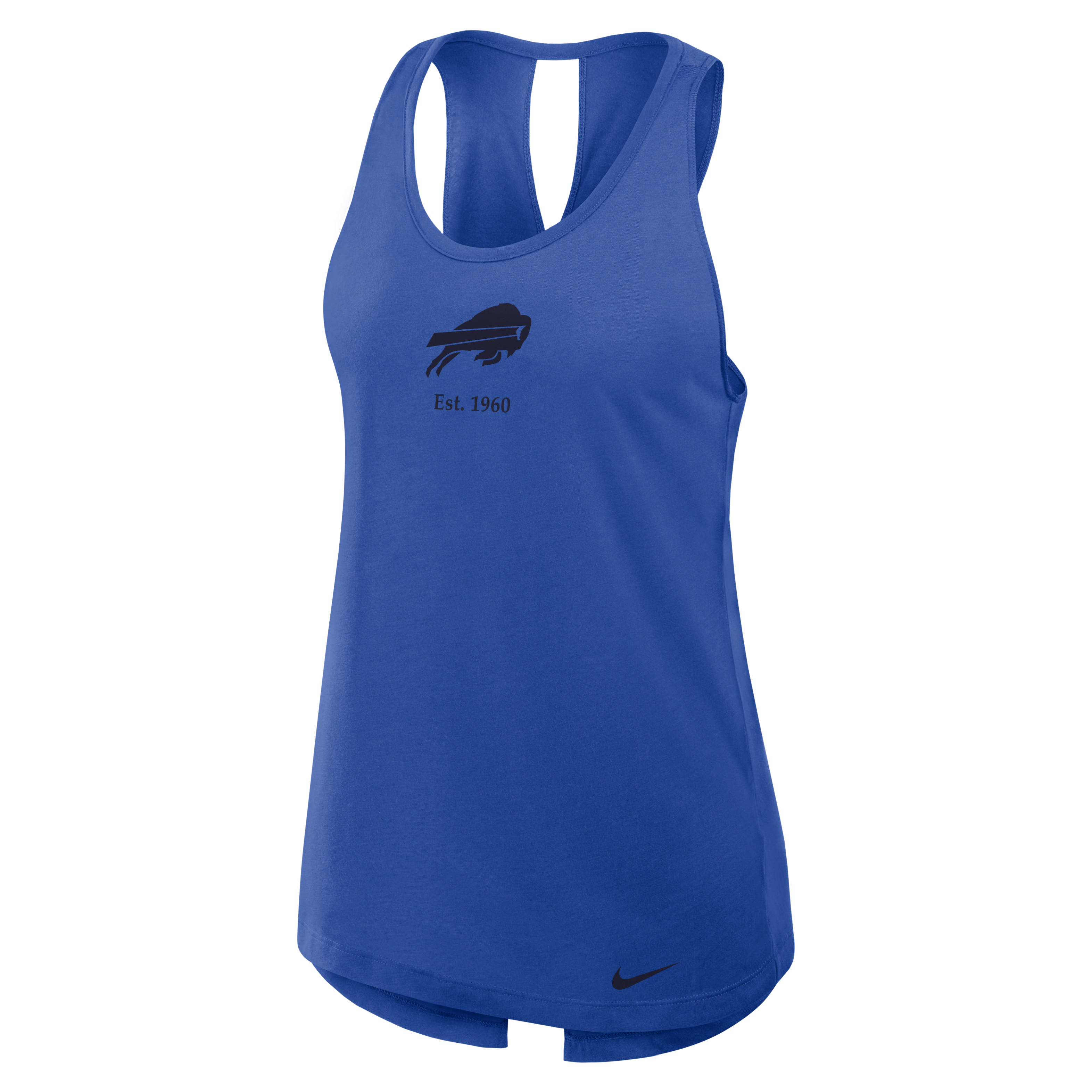 Buffalo Bills Established Women's Nike Dri-FIT NFL Tank Top