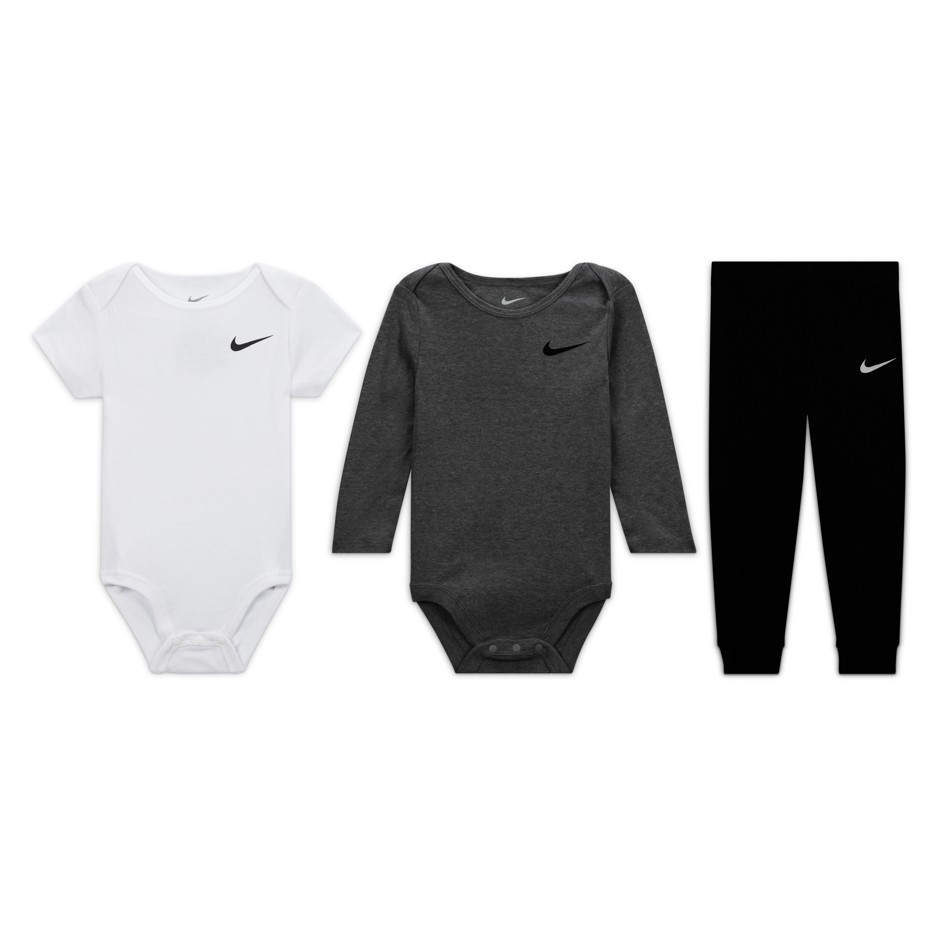 Nike Essentials Baby (12-24M) 3-Piece Bodysuit Set