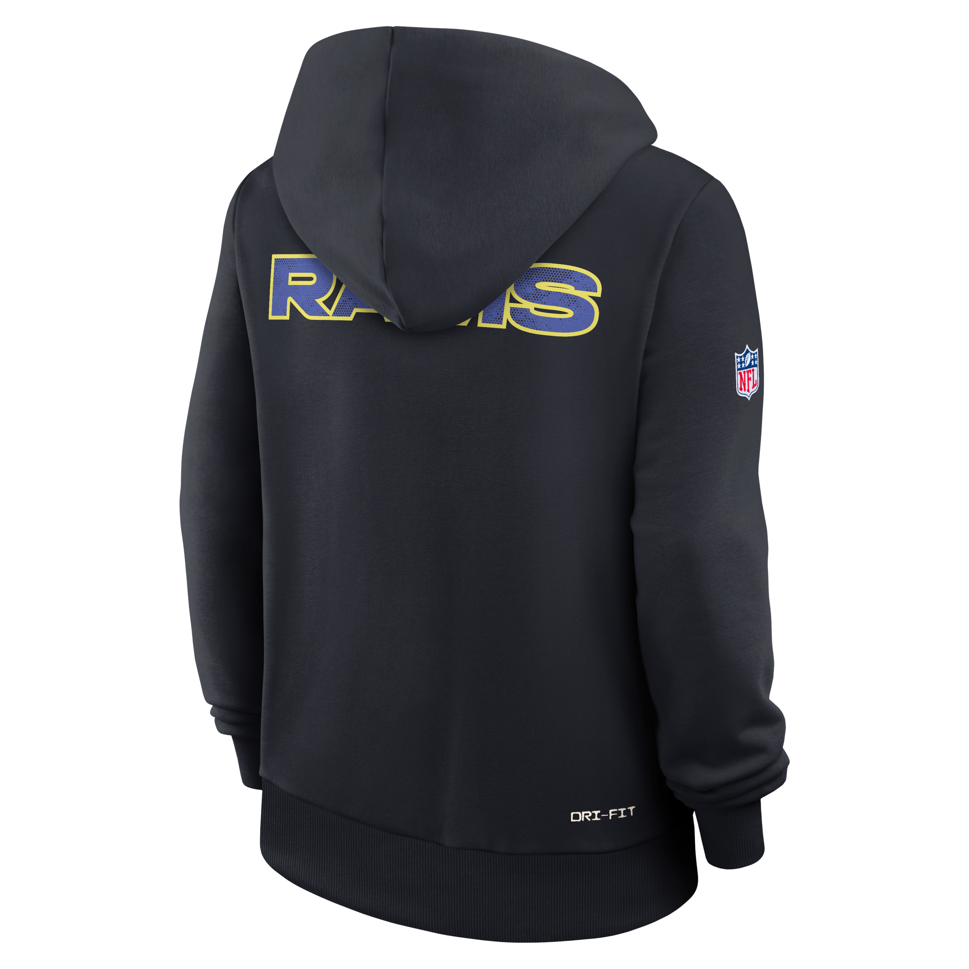 Los Angeles Rams Rivalries Collection Sideline Women's Nike Dri-FIT NFL Pullover Hoodie