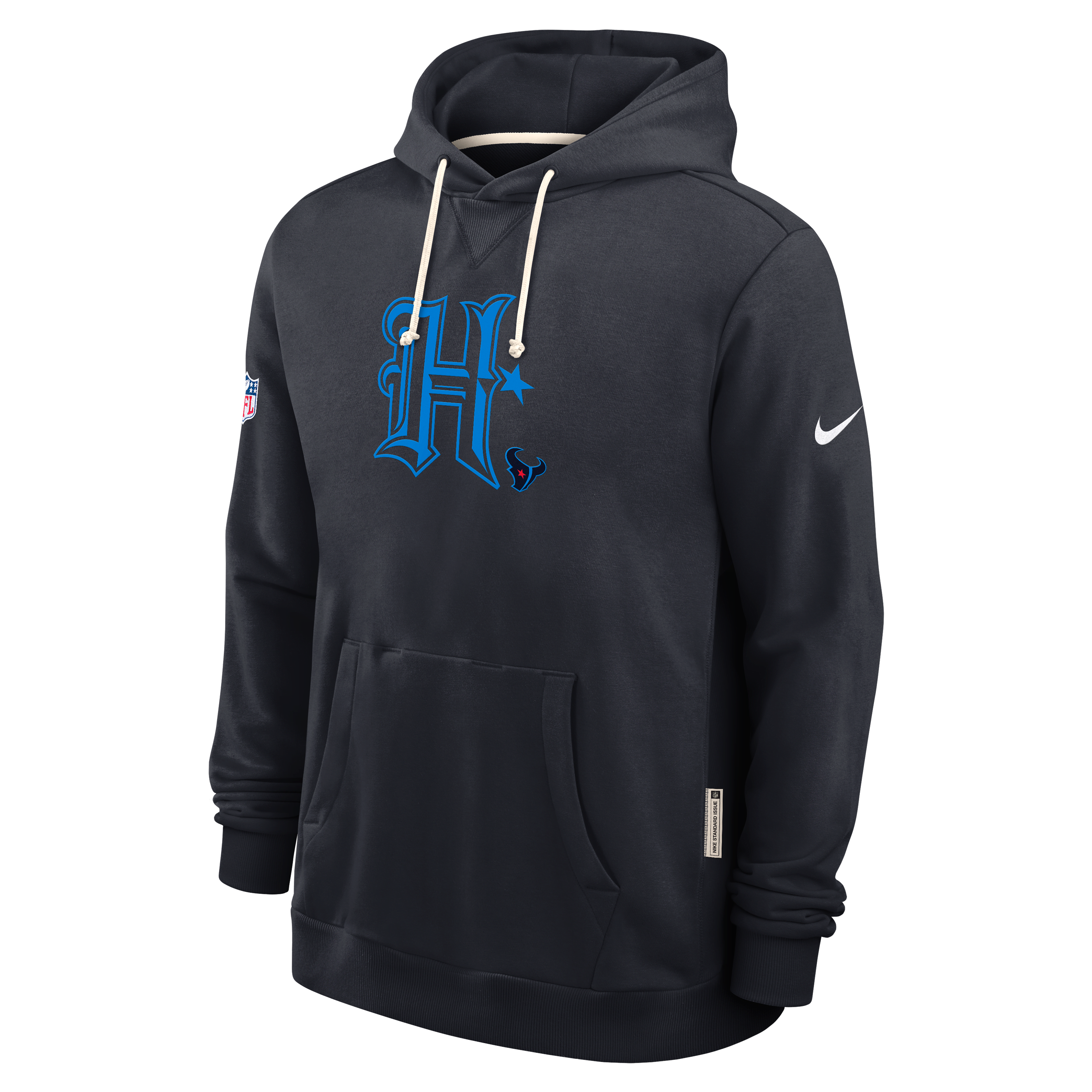 Houston Texans Initial Home Sideline Men's Nike Dri-FIT NFL Pullover Hoodie