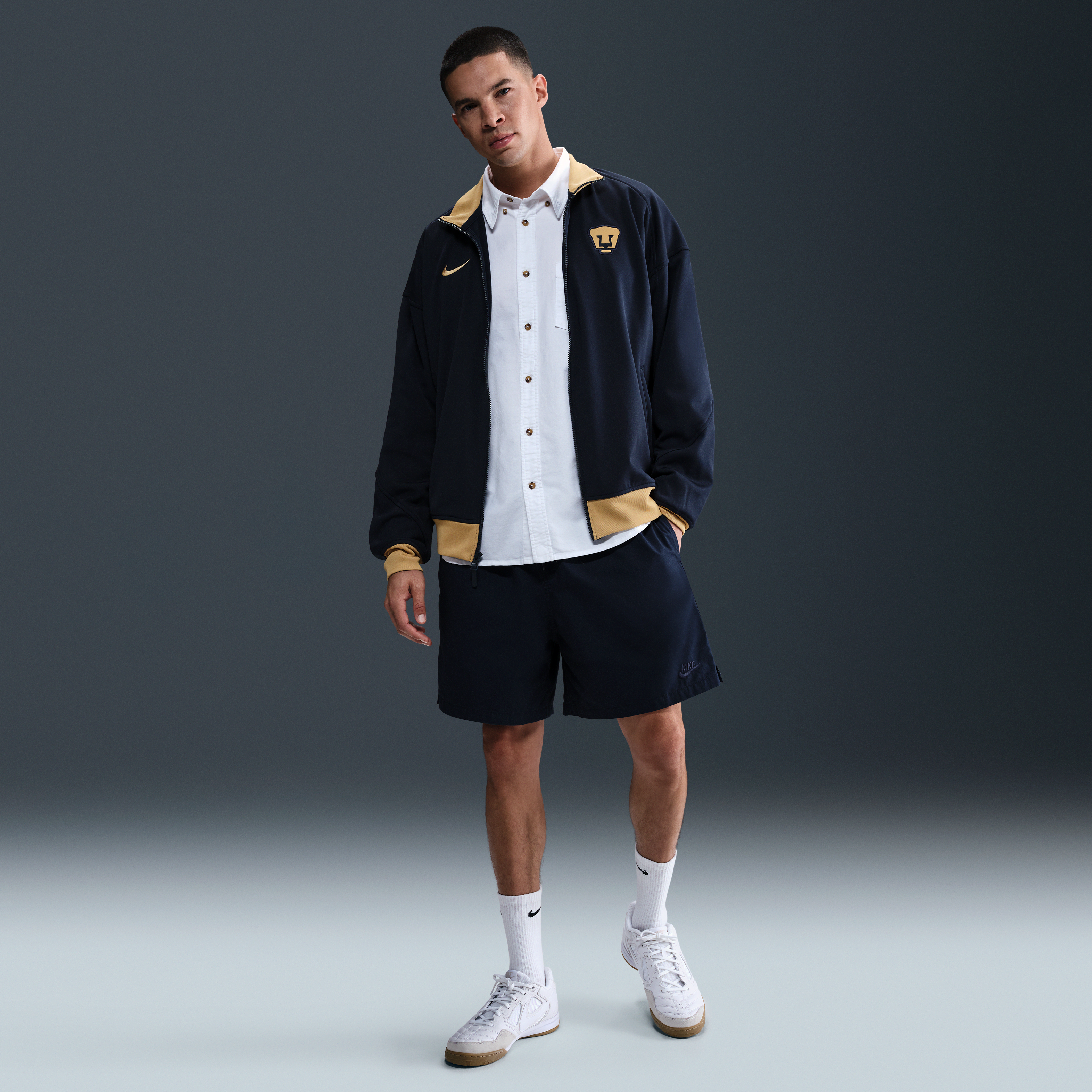 Pumas UNAM Academy Pro Men's Nike Dri-FIT Soccer Anthem Jacket