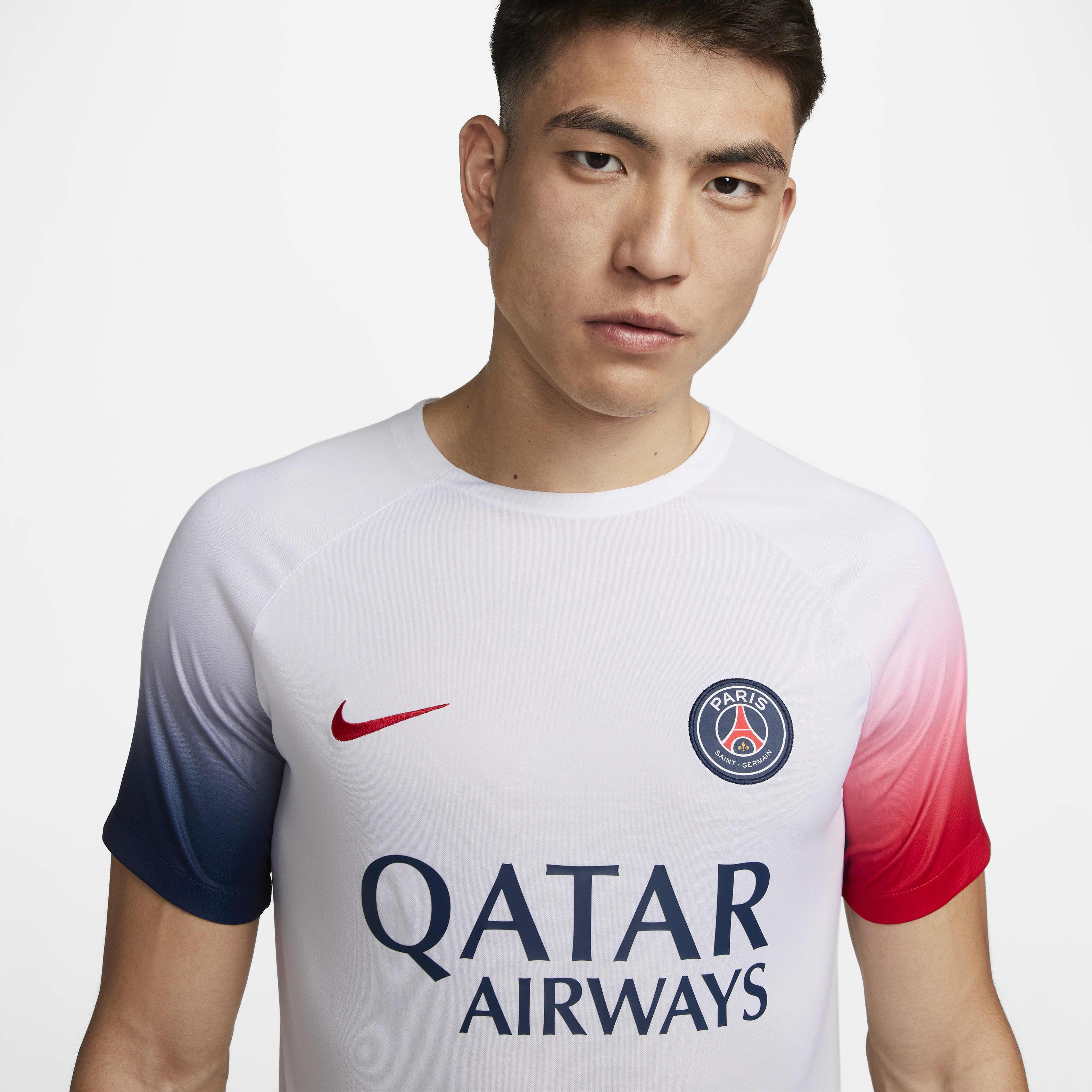 Paris Saint-Germain Academy Pro Men's Nike Dri-FIT Pre-Match Soccer Top