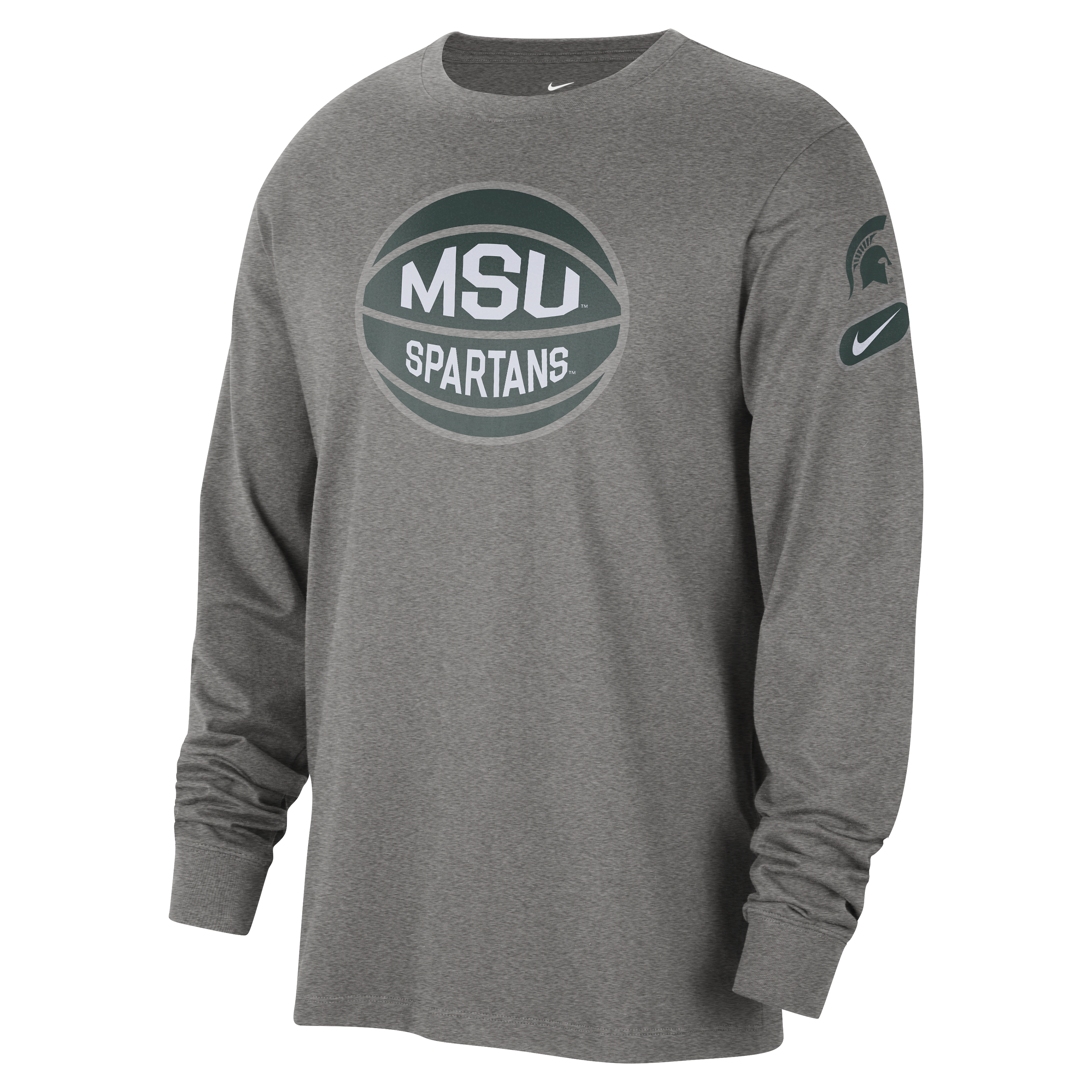 Michigan State Fast Break Men's Nike College Long-Sleeve T-Shirt