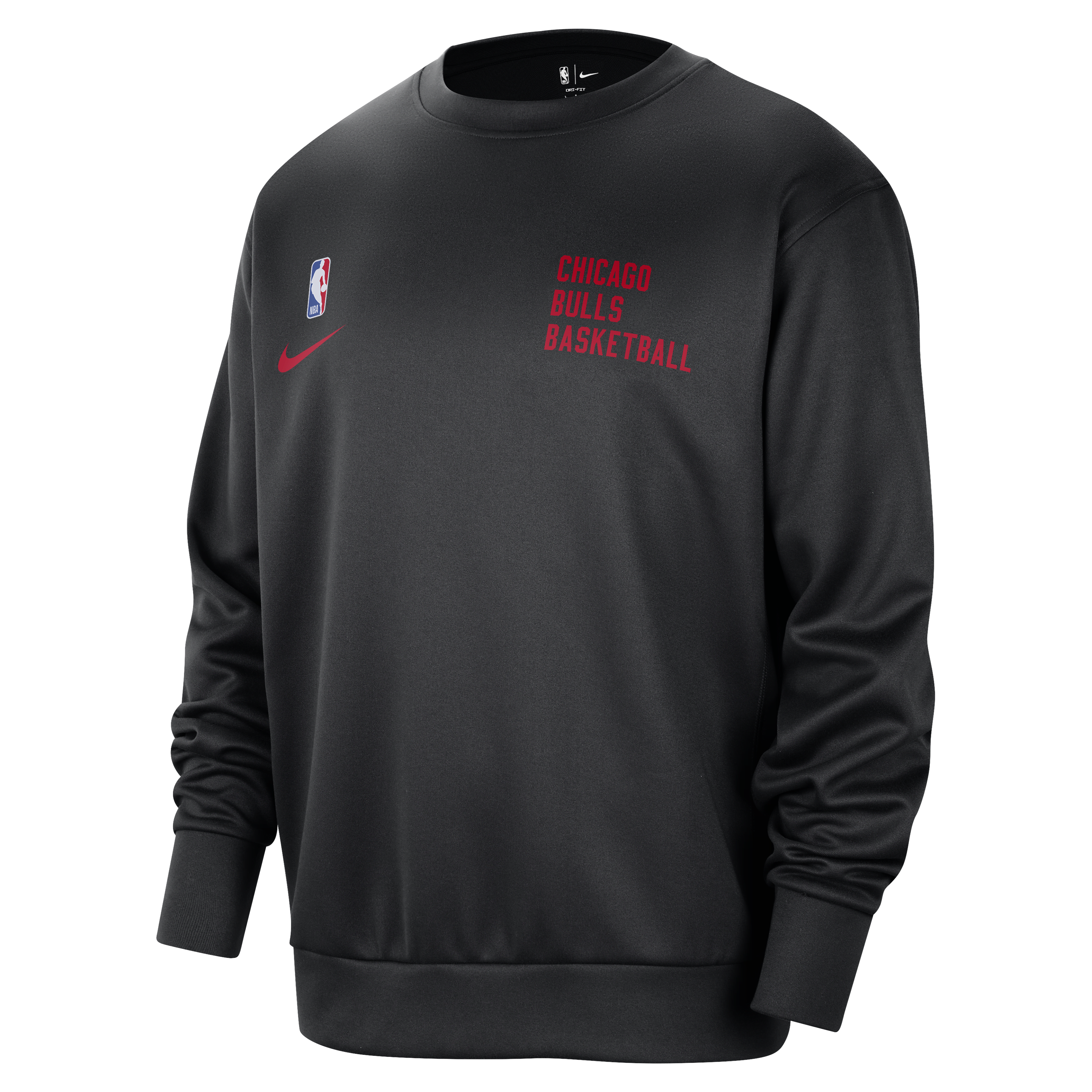 Chicago Bulls Spotlight Men's Nike Dri-FIT NBA Crew-Neck Sweatshirt