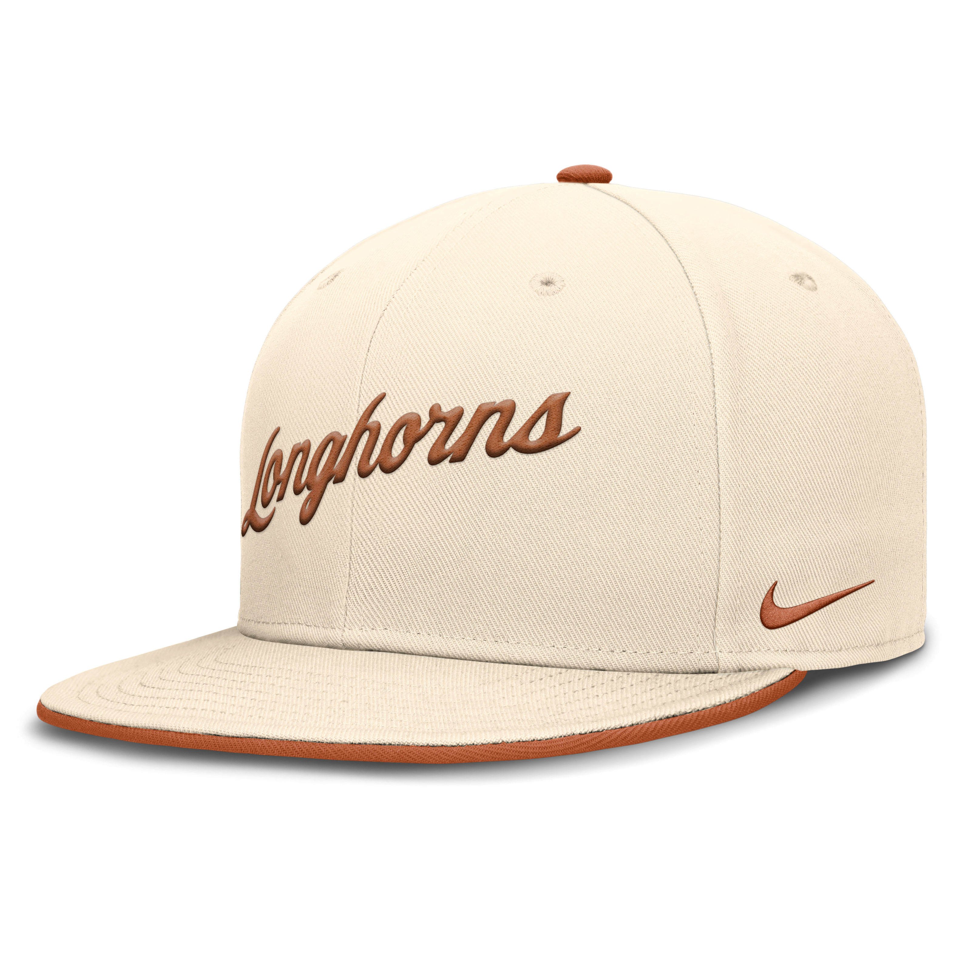 Texas Longhorns Primetime True Men's Nike Dri-FIT College Fitted Hat