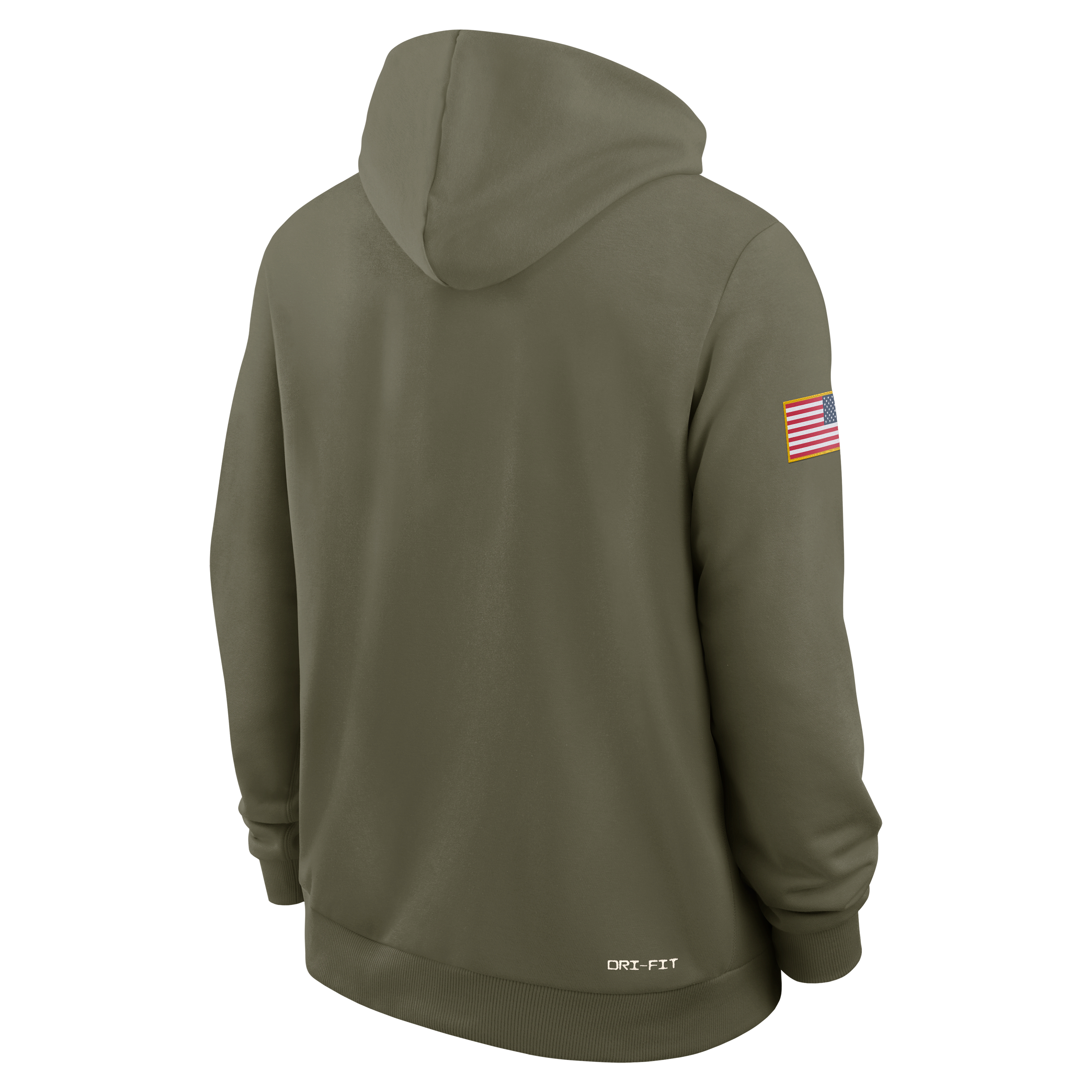 West Virginia 2025 Military Appreciation Men's Nike Dri-FIT College Pullover Hoodie