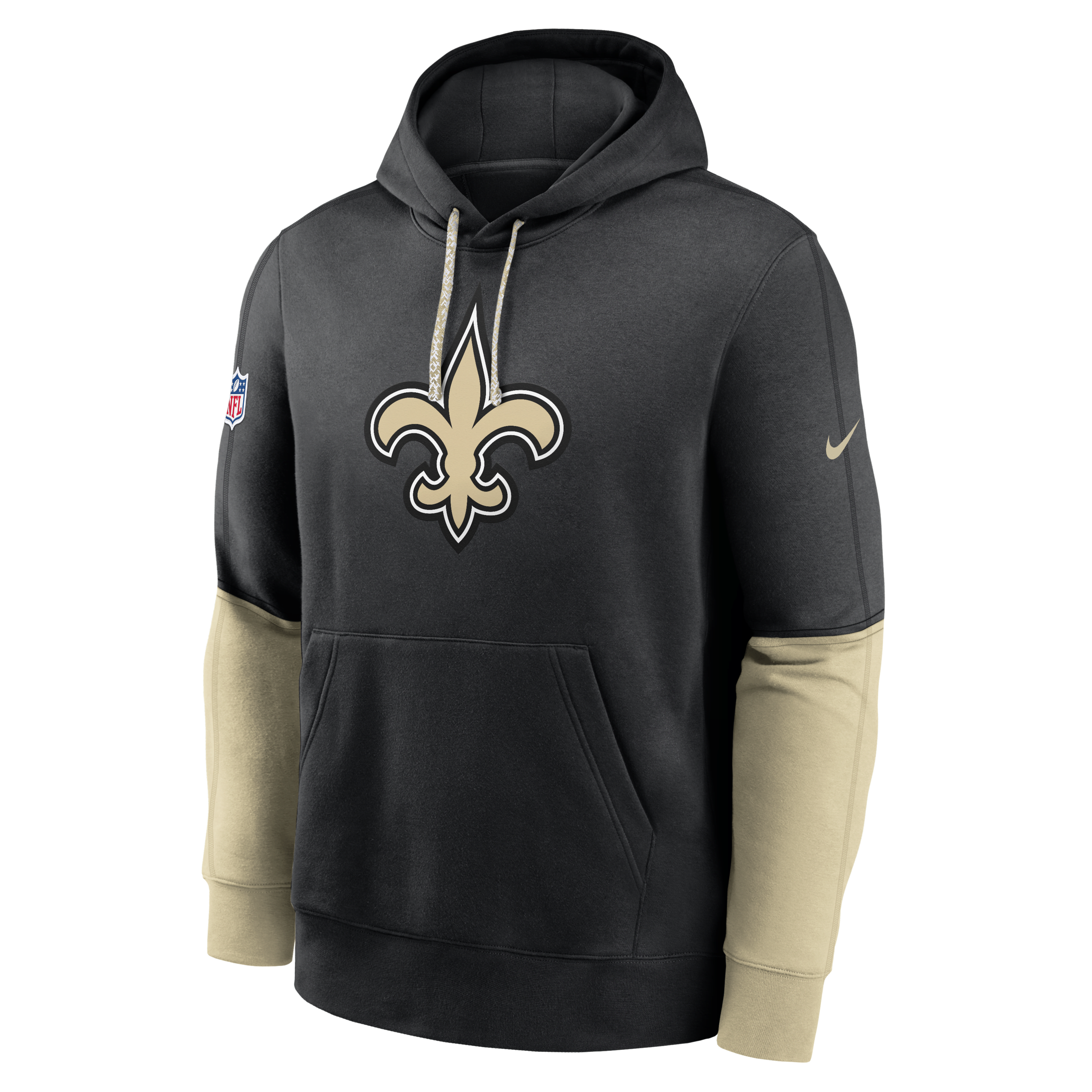 New Orleans Saints Sideline Team Issue Club Men's Nike NFL Pullover Hoodie