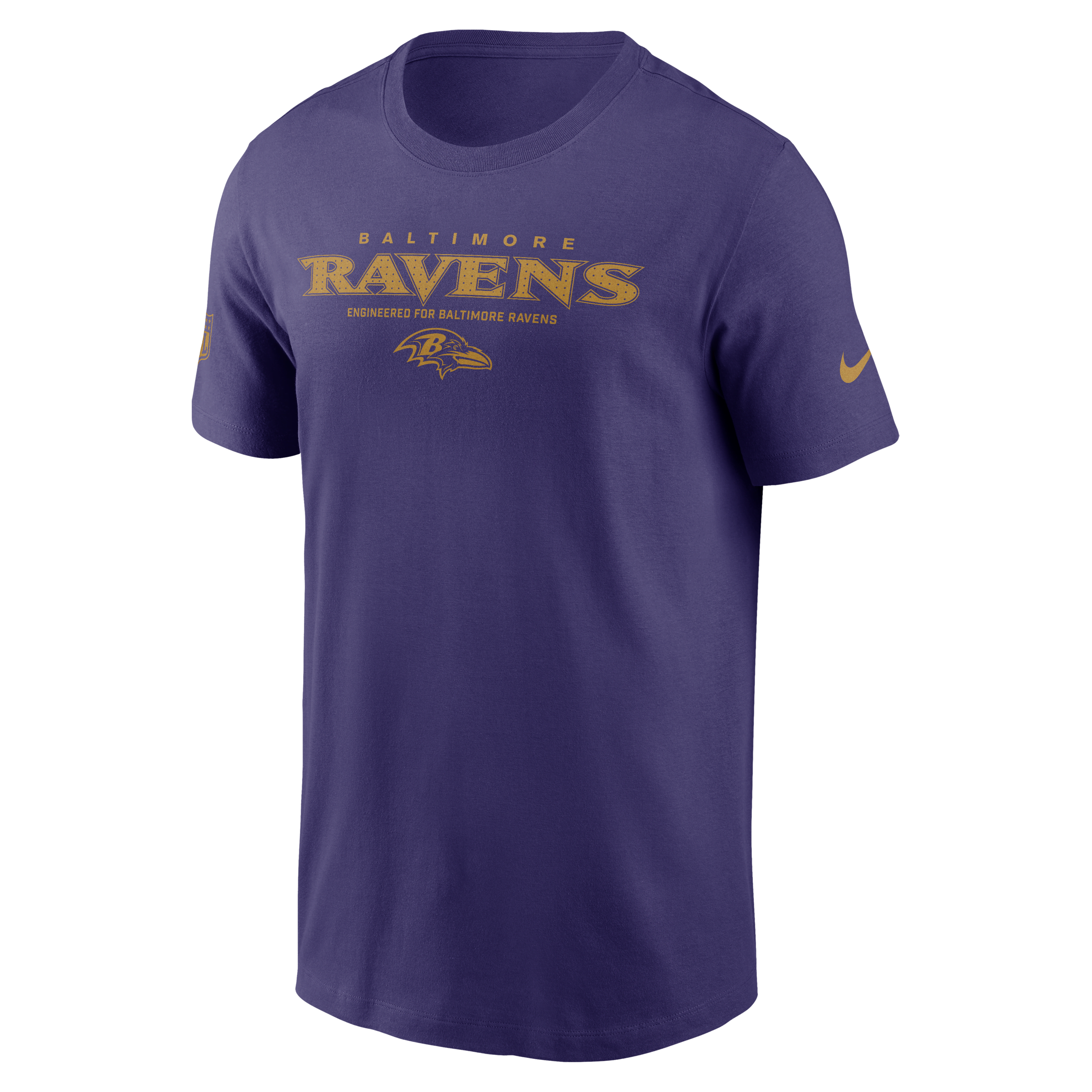 Baltimore Ravens Sideline Team Issue Men's Nike Dri-FIT NFL T-Shirt