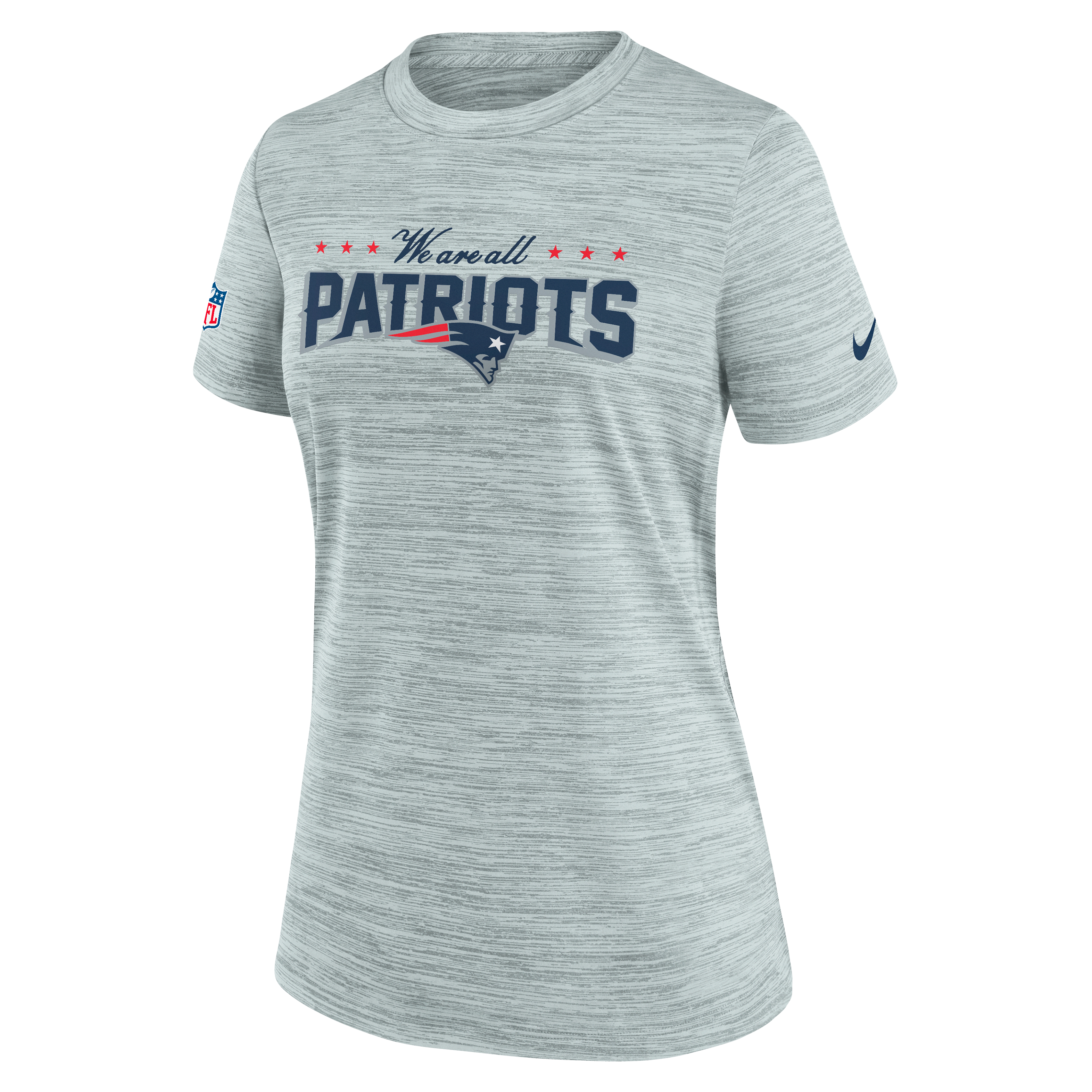 New England Patriots Rivalries Collection Sideline Velocity Women's Nike Dri-FIT NFL T-Shirt