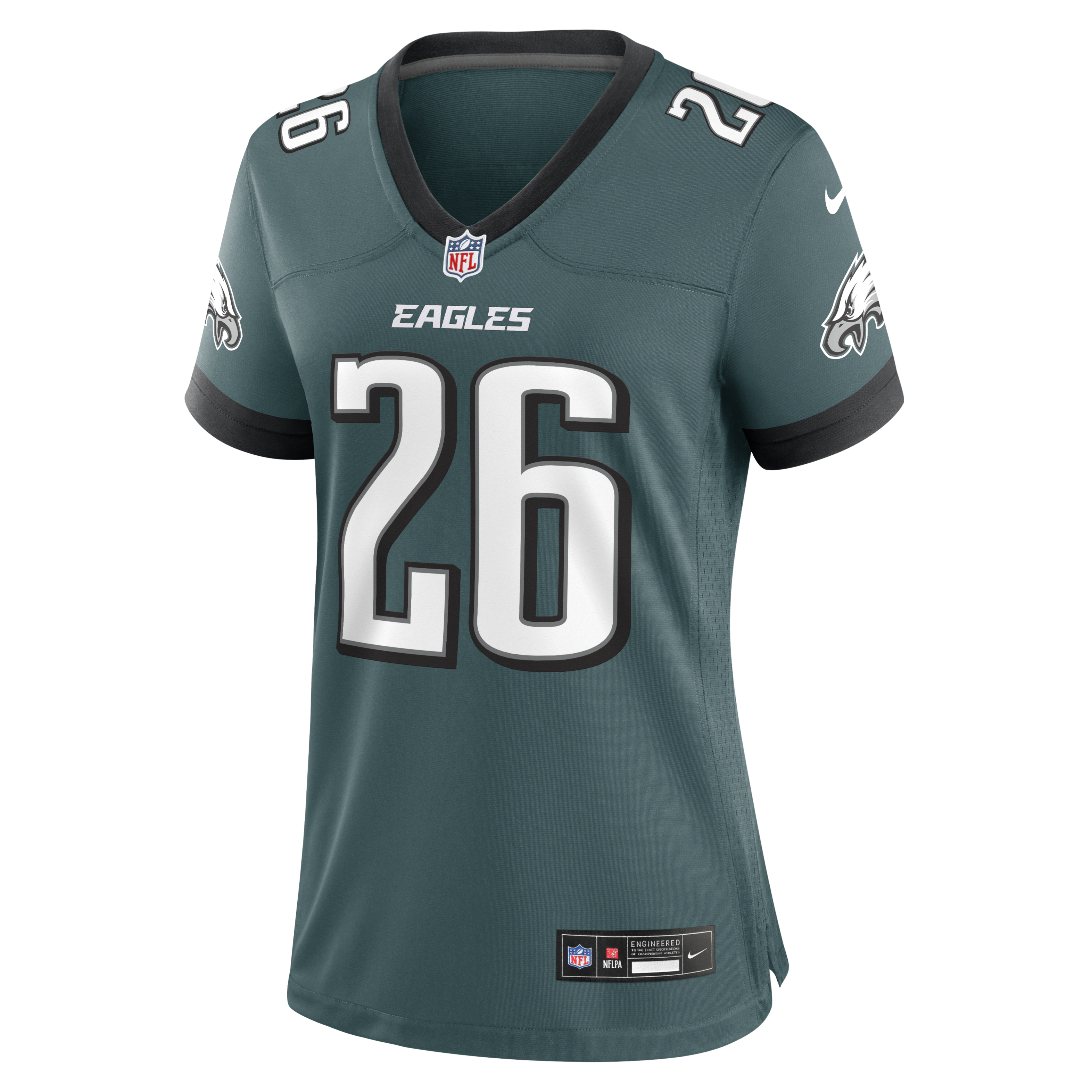 Saquon Barkley Philadelphia Eagles Women's Nike NFL Game Football Jersey