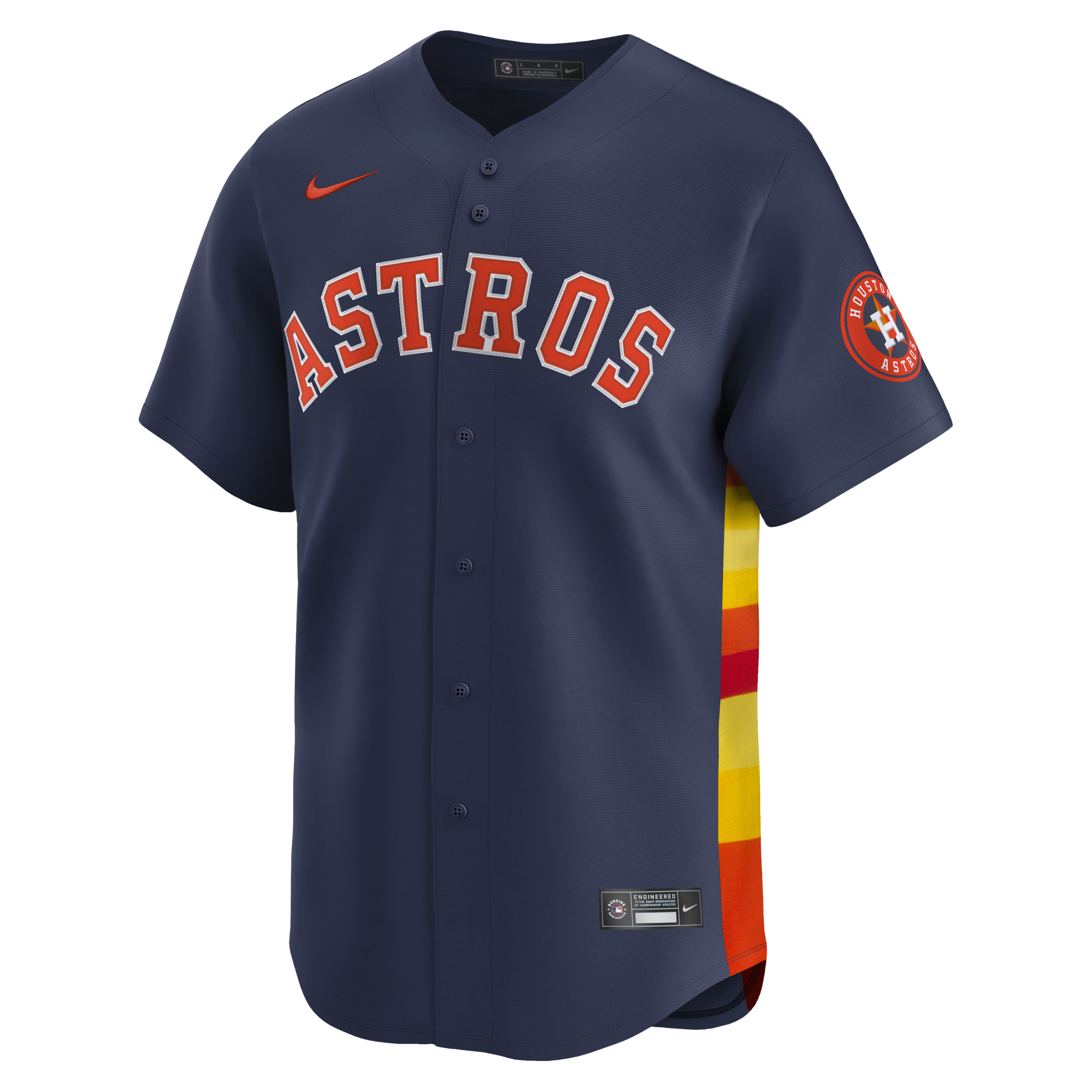 Alex Bregman Houston Astros Men's Nike Dri-FIT ADV MLB Limited Jersey