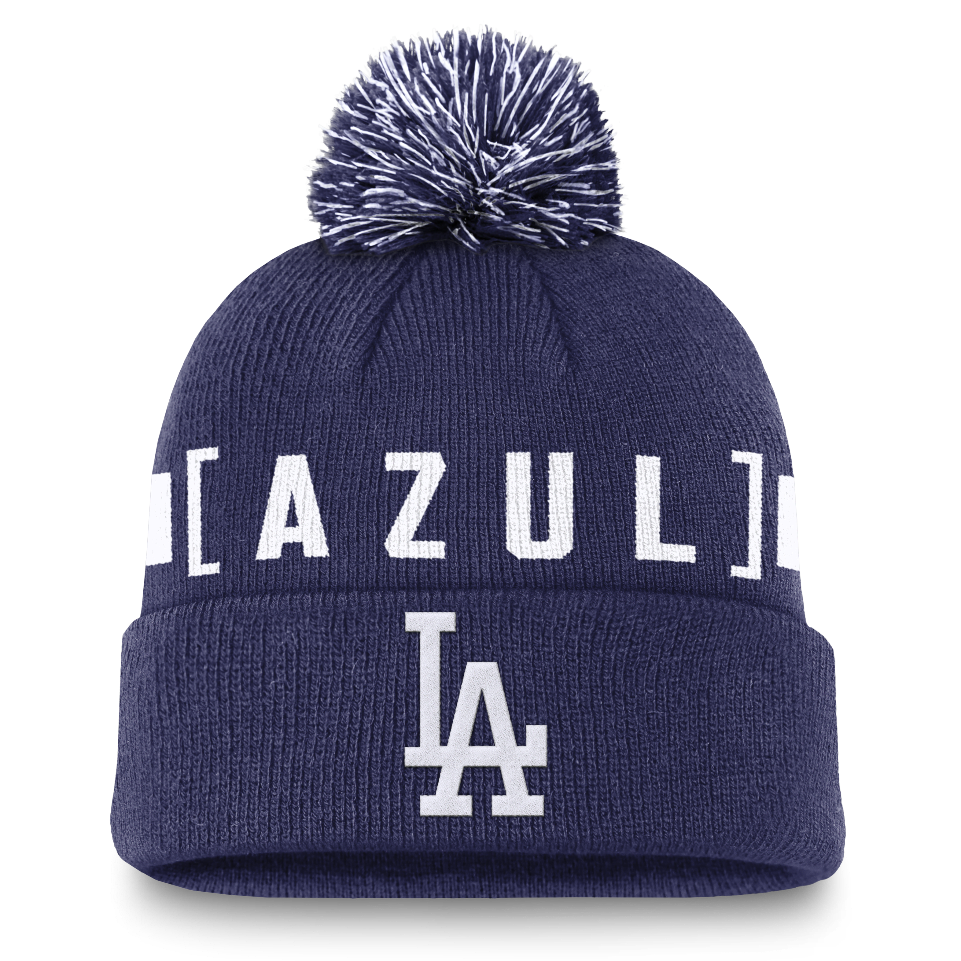 Los Angeles Dodgers Hometown Peak Men's Nike MLB Cuffed Pom Beanie