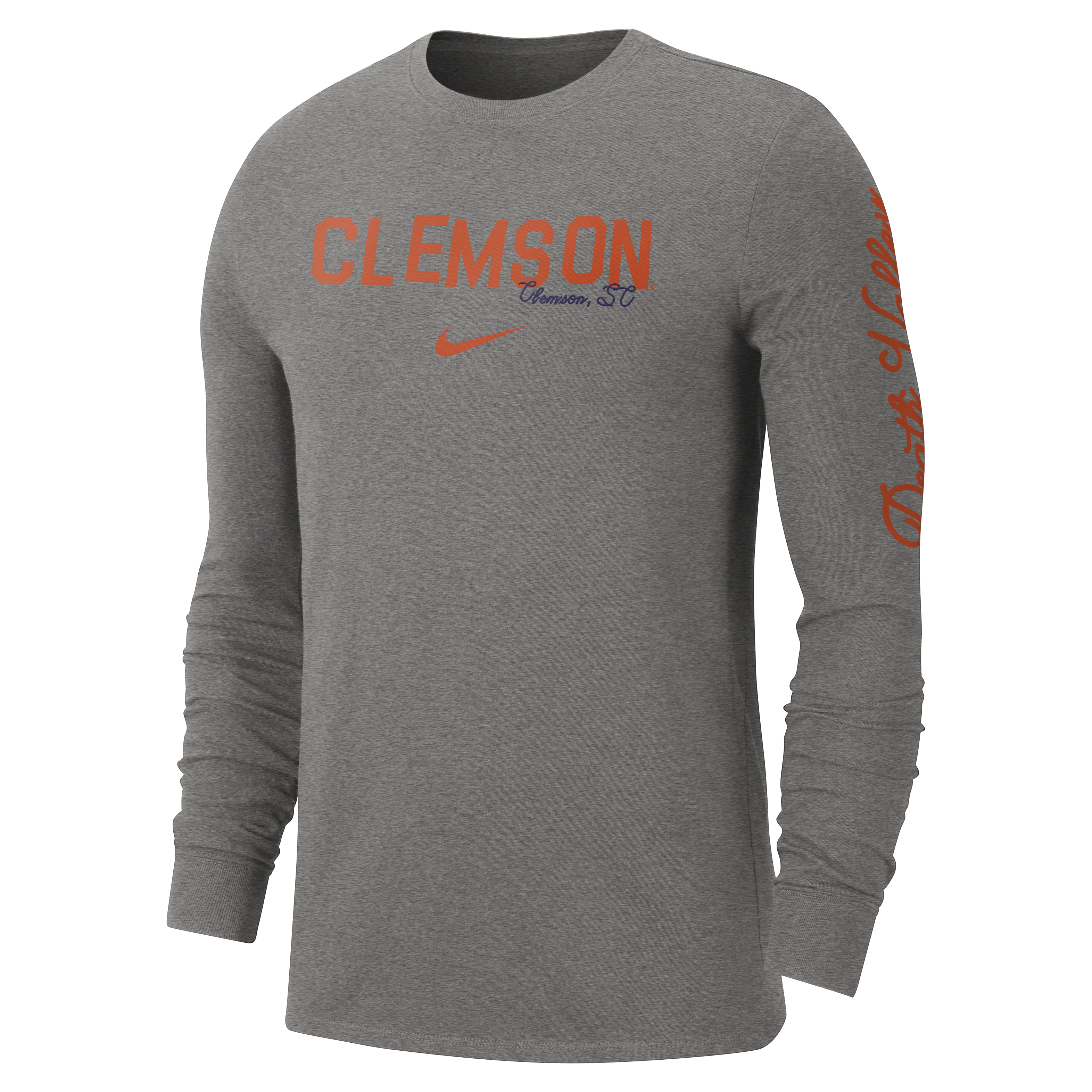 Clemson Men's Nike College Long-Sleeve T-Shirt