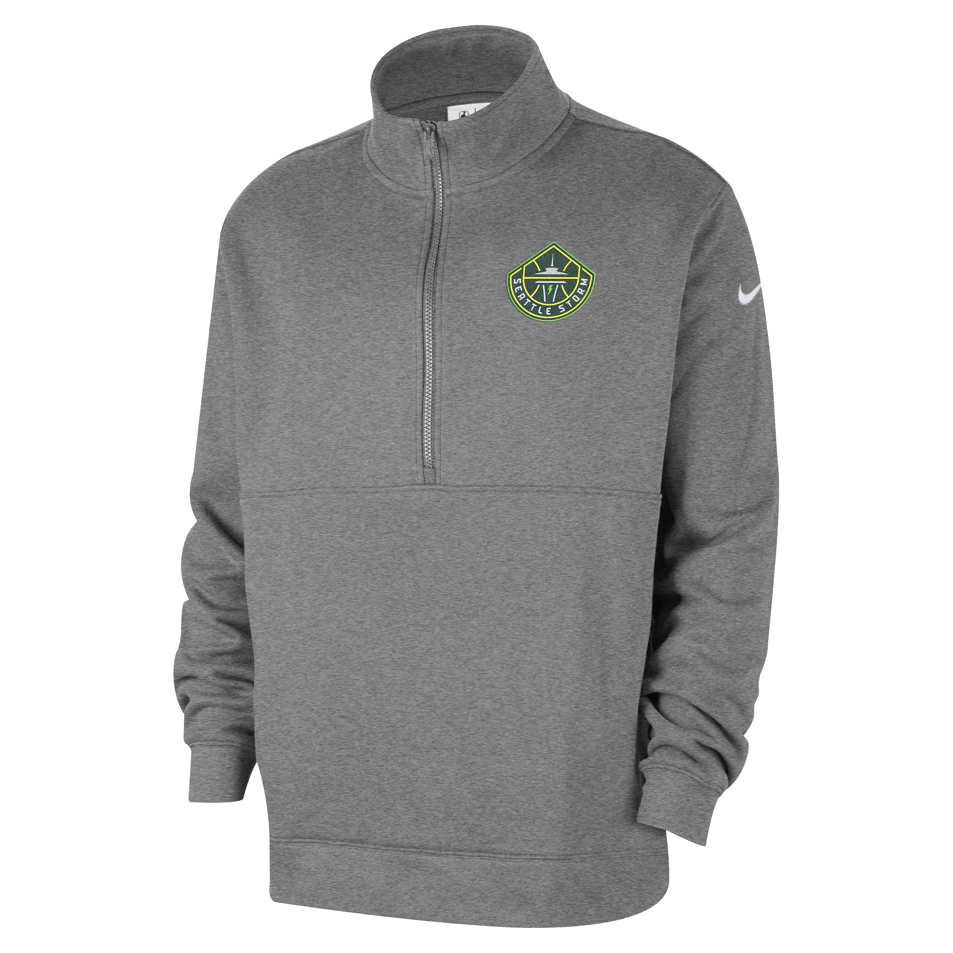 Seattle Storm Club Men's Nike WNBA Half-Zip Top