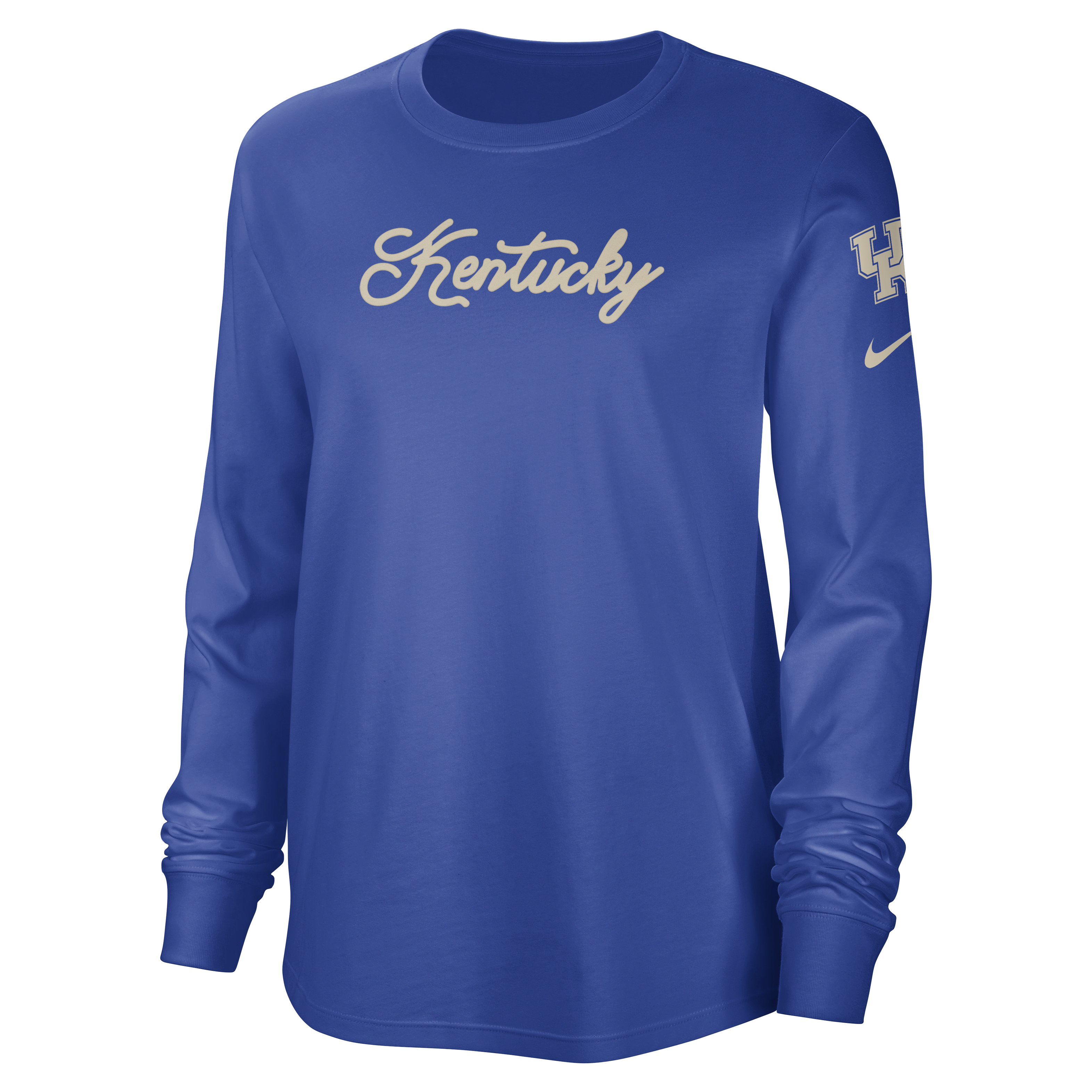 Kentucky Women's Nike College Crew-Neck Long-Sleeve Top