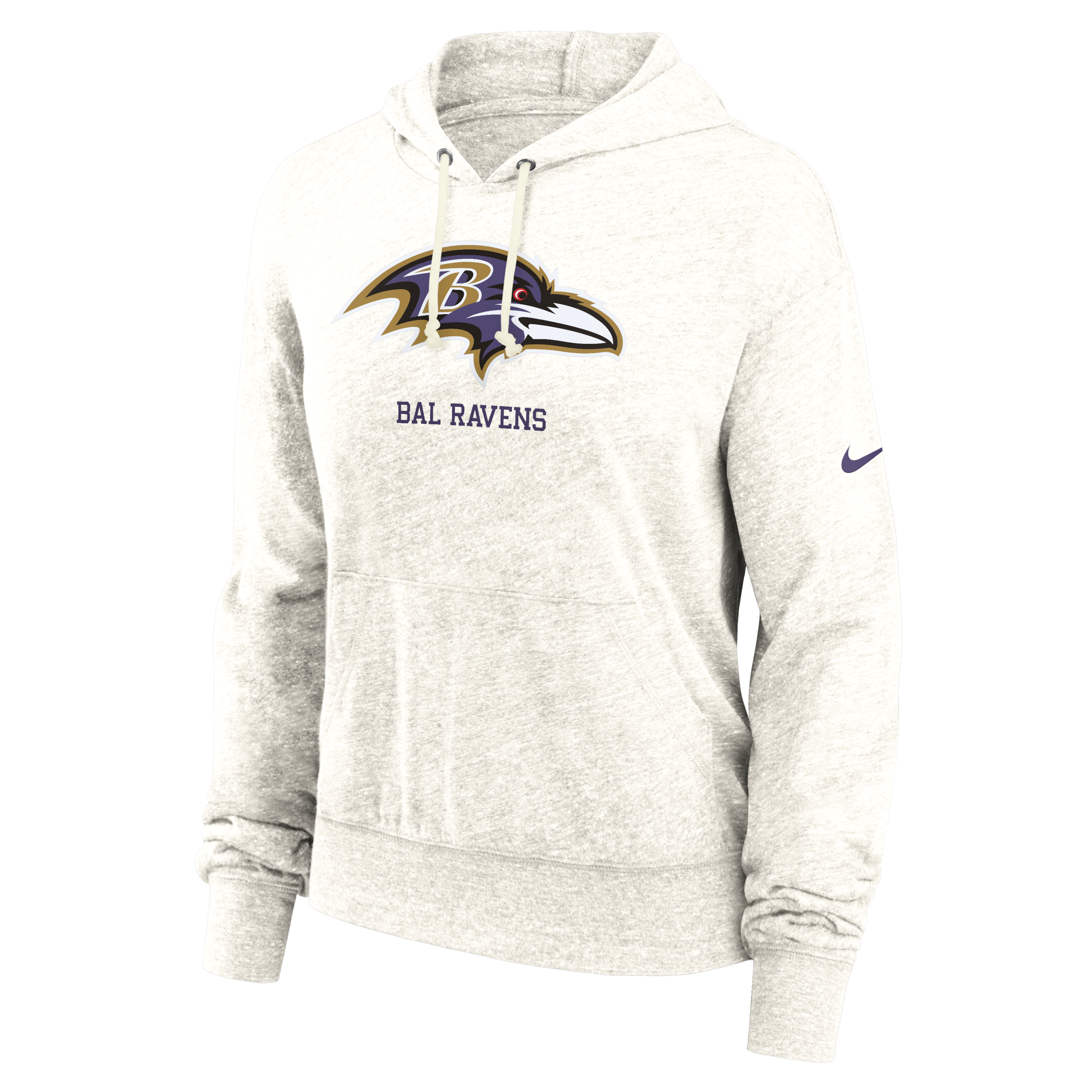 Baltimore Ravens Gym Vintage Women's Nike NFL Pullover Hoodie