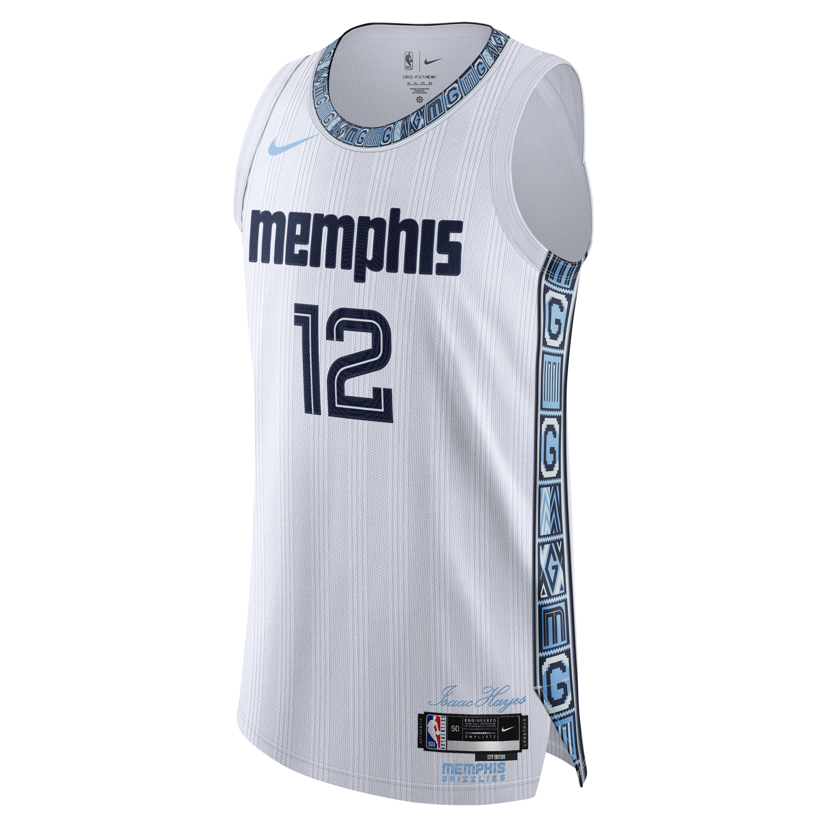 Ja Morant Memphis Grizzlies City Edition Men's Nike Dri-FIT ADV NBA Authentic Jersey