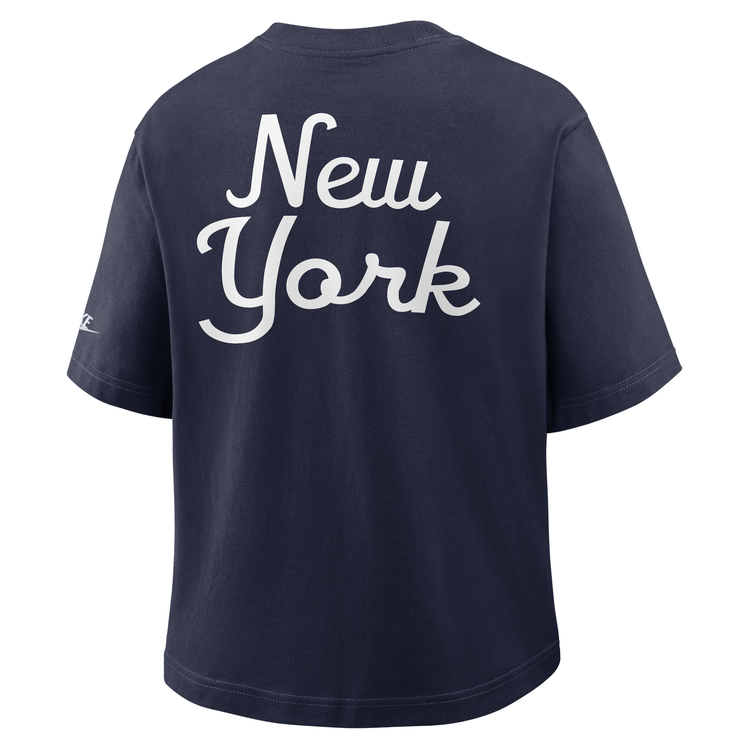 New York Giants Rewind Pocket Boxy Women's Nike NFL T-Shirt