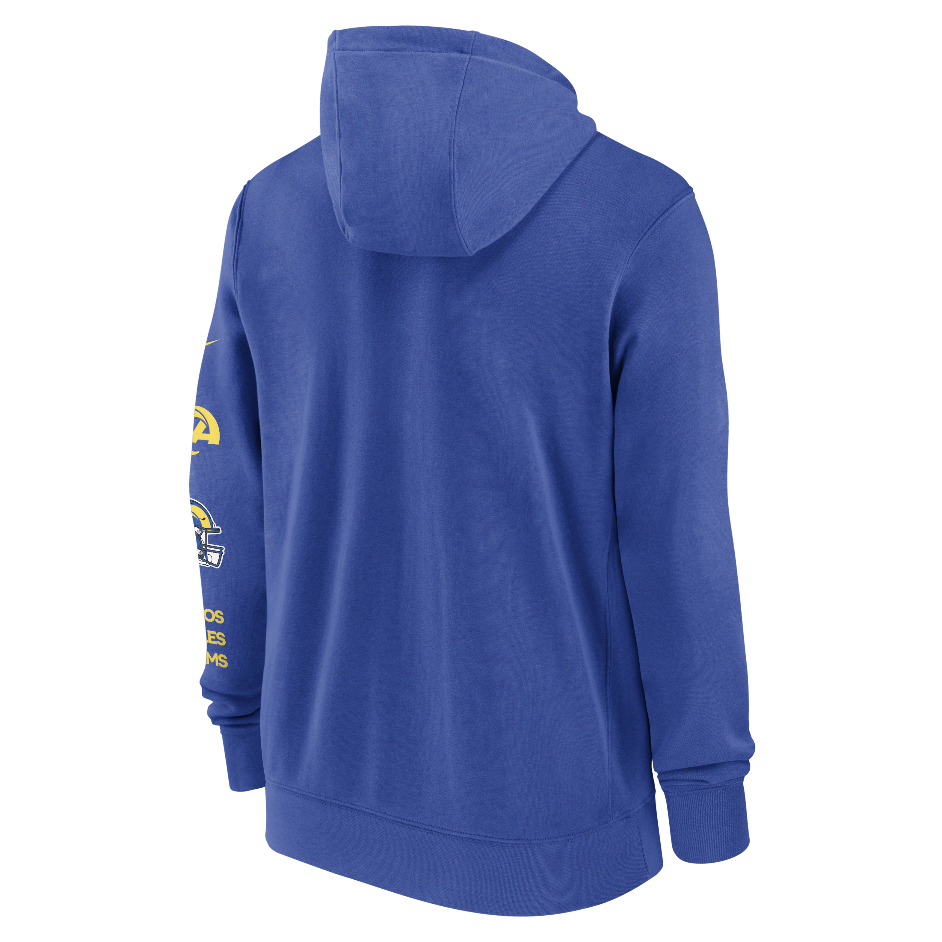 Los Angeles Rams Club Men's Nike NFL Full-Zip Hoodie