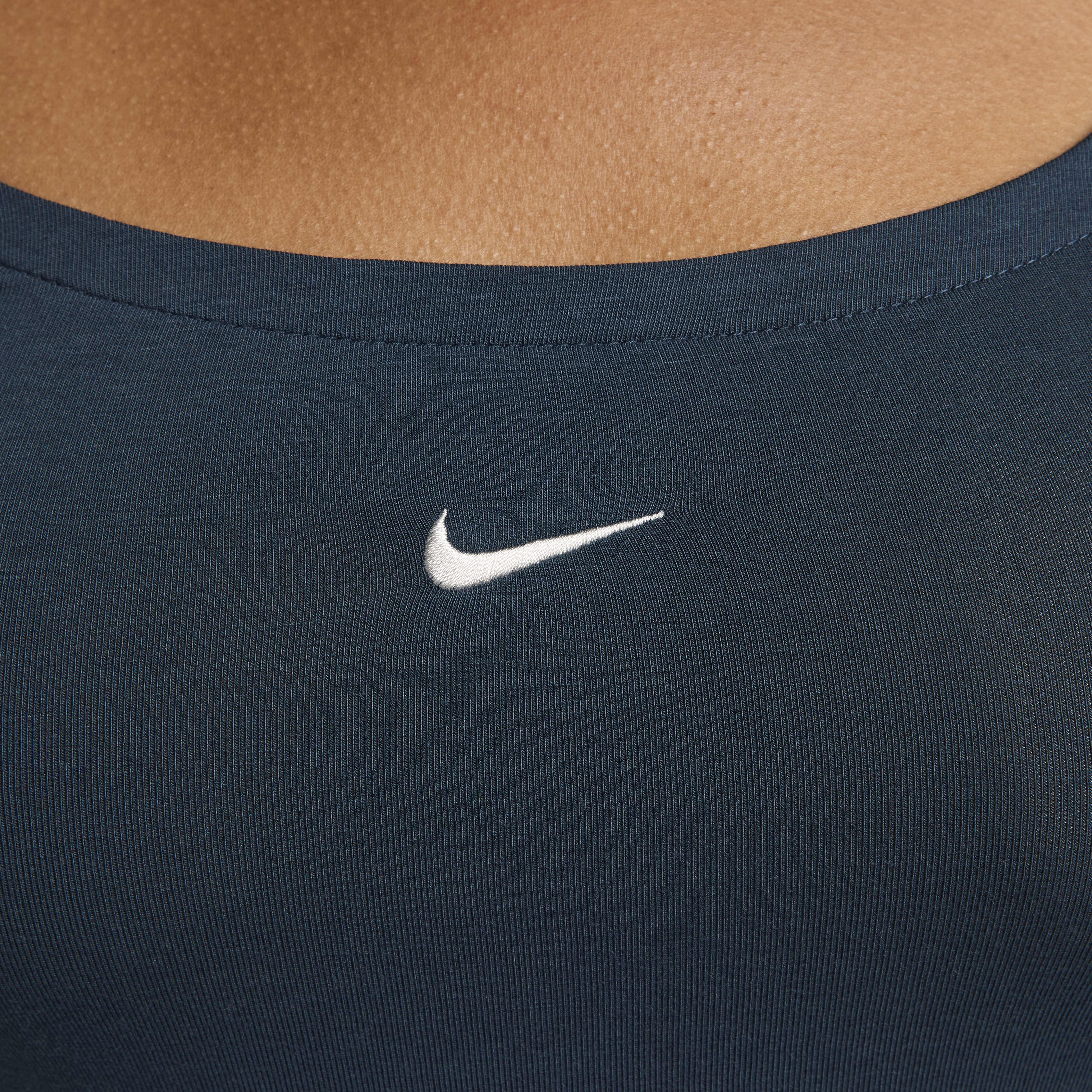 Nike Sportswear Chill Knit Women's Short-Sleeve Square-Neck Top