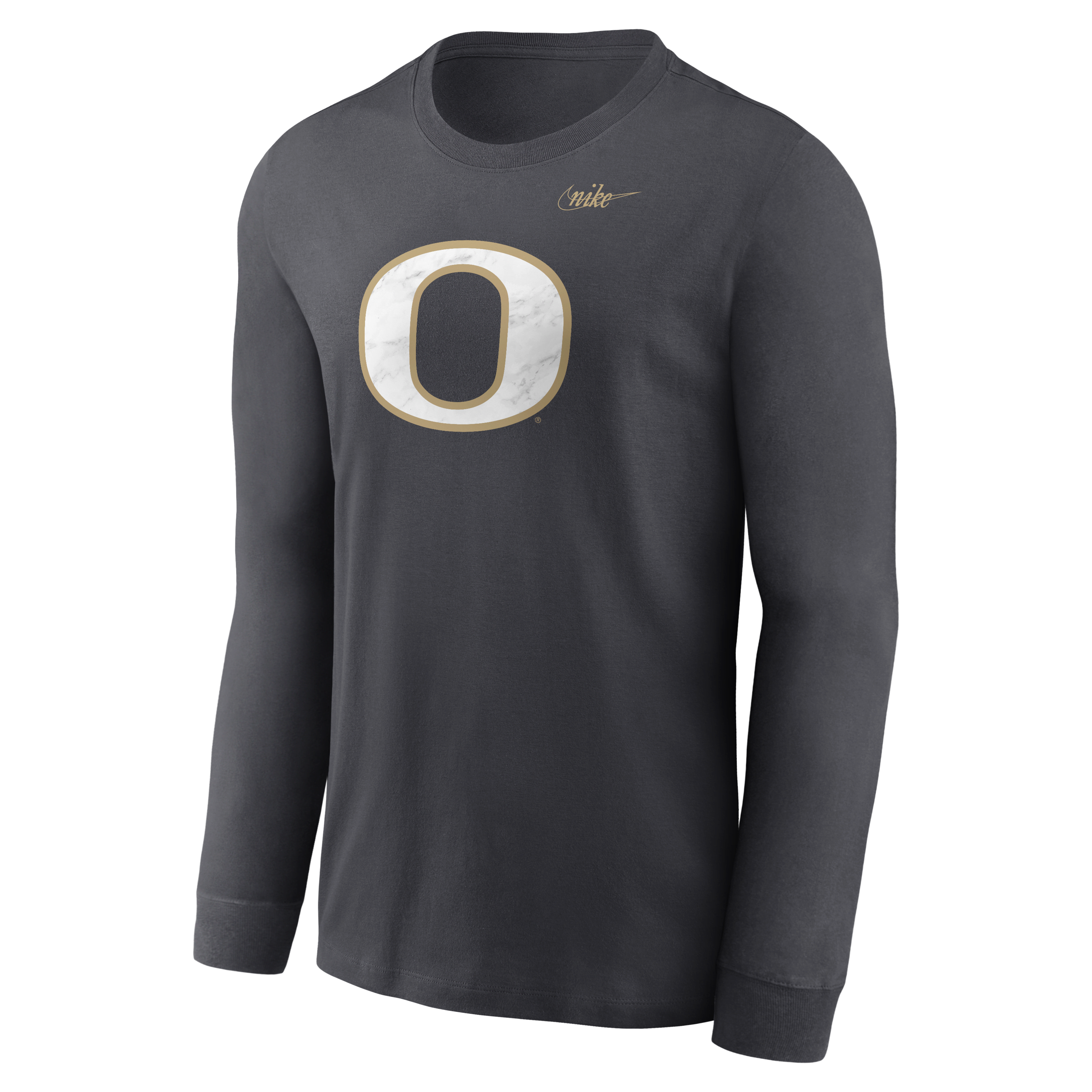 Oregon Alt Men's Nike Dri-FIT College Long-Sleeve T-Shirt