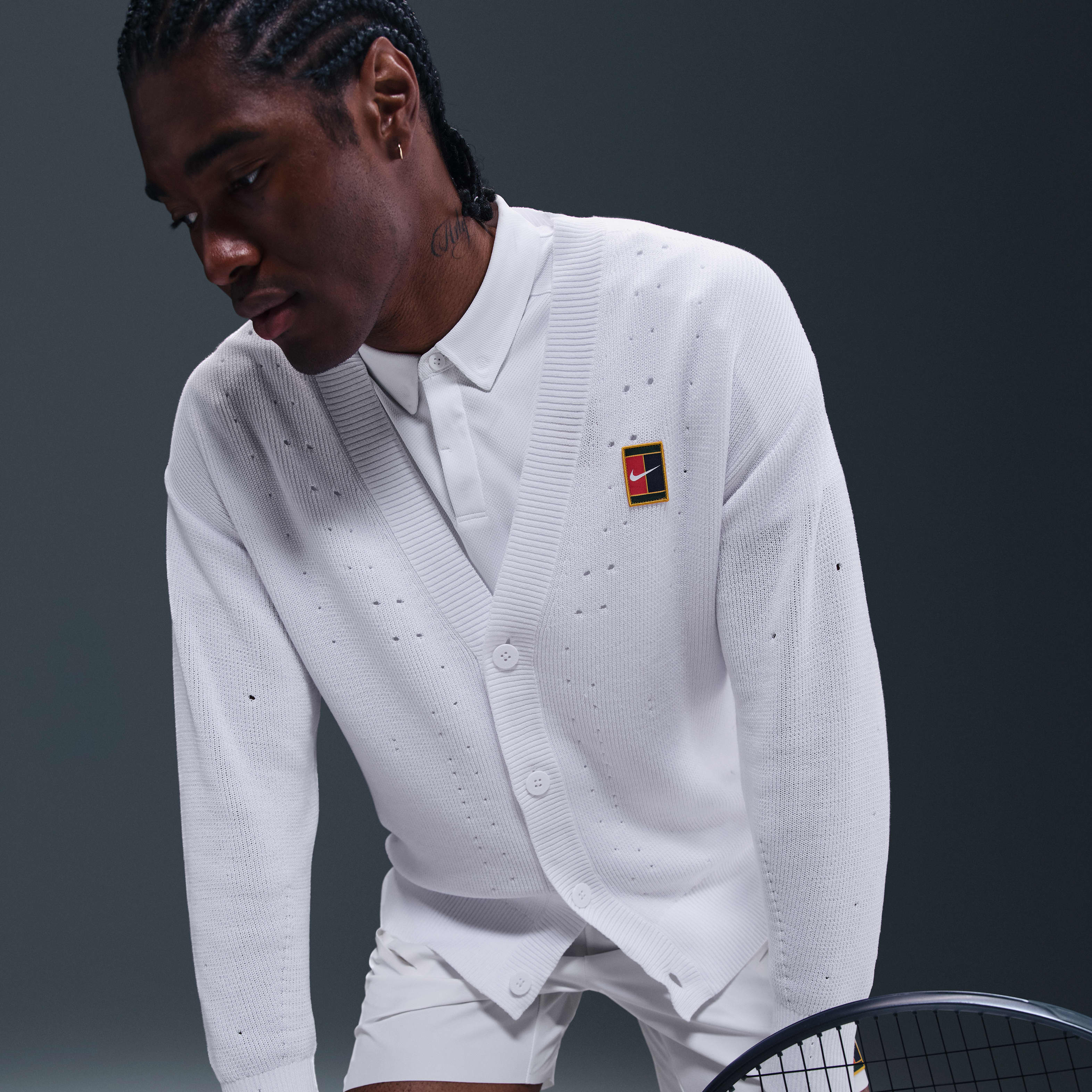 NikeCourt Slam Men's Tennis Cardigan