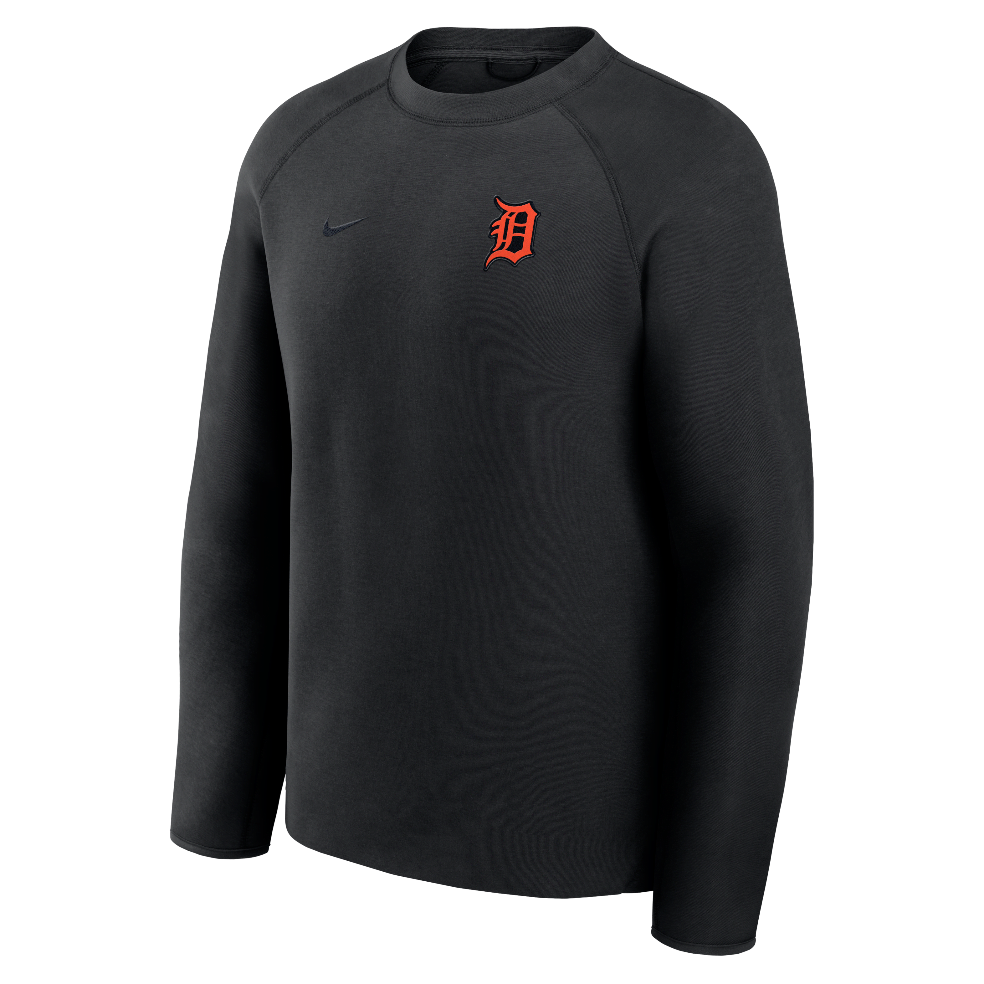 Detroit Tigers Tech Fleece Men's Nike MLB Pullover Crew