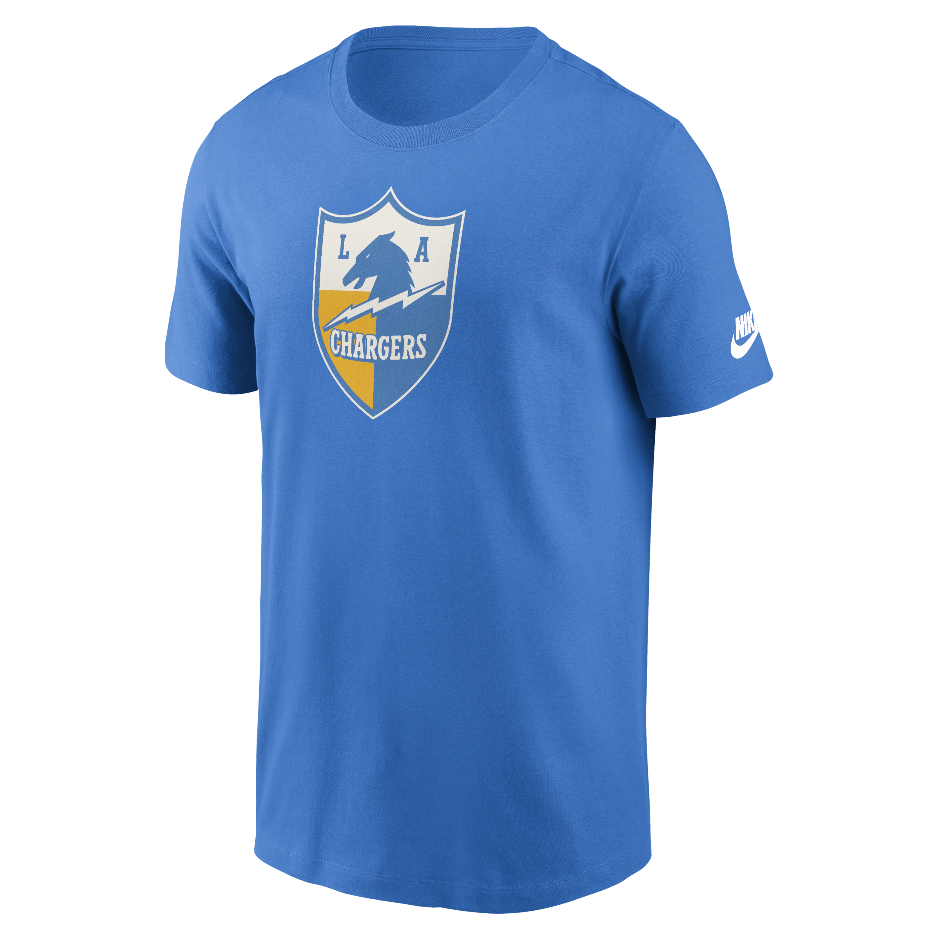 Los Angeles Chargers Rewind Logo Essential Men's Nike NFL T-Shirt