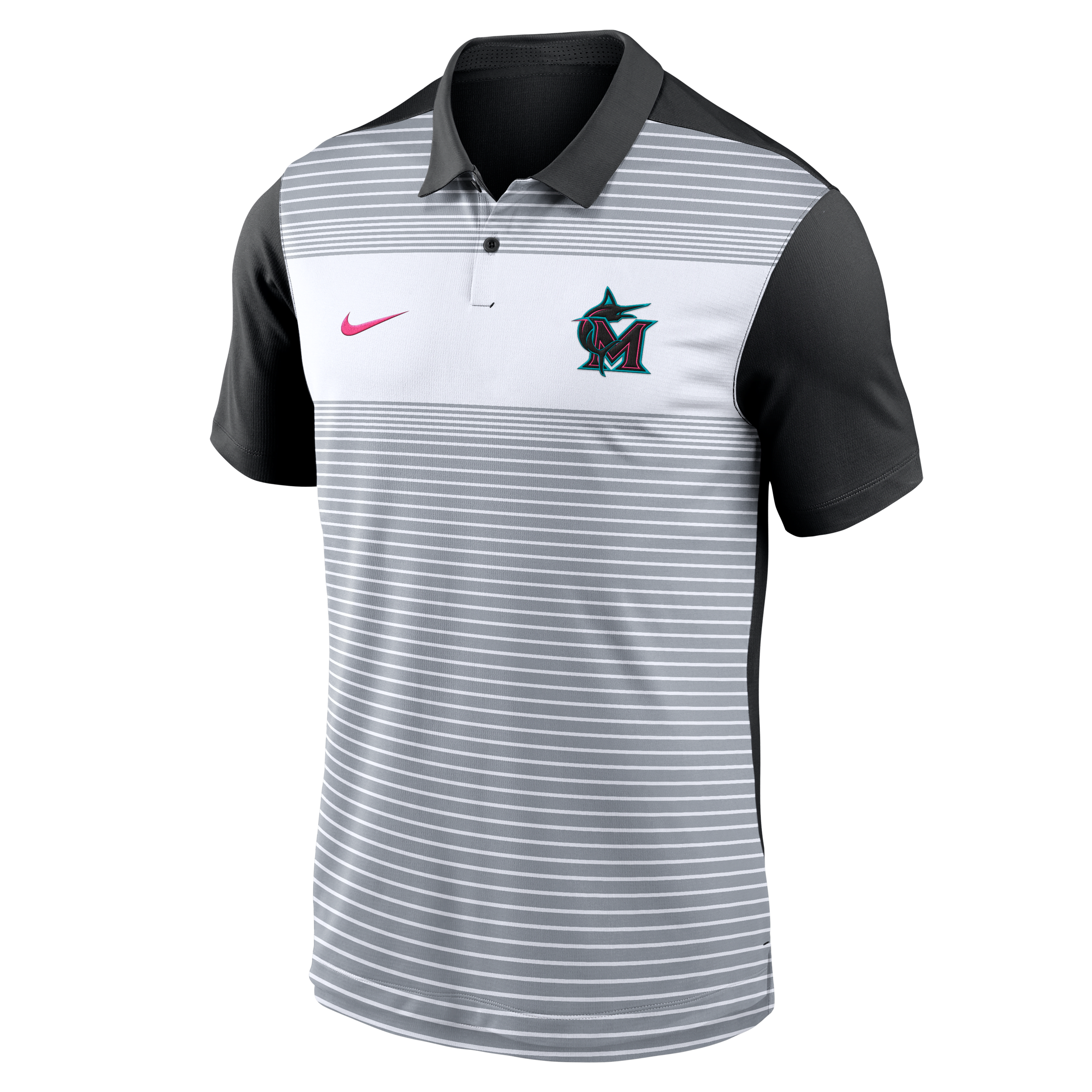 Miami Marlins City Connect Legacy Icon Vapor Men's Nike Dri-FIT MLB Polo