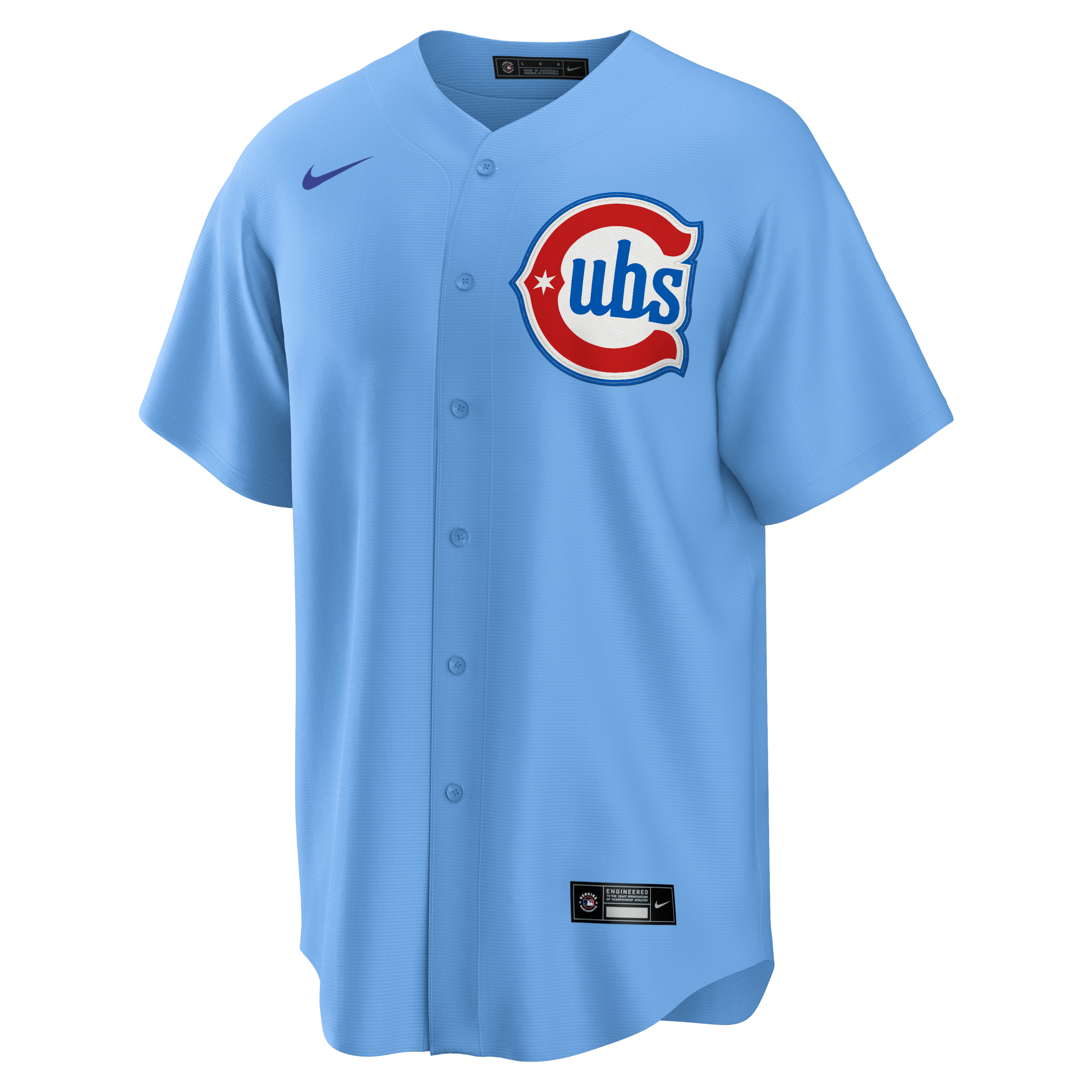 Dansby Swanson Chicago Cubs Men's Nike MLB Replica Jersey