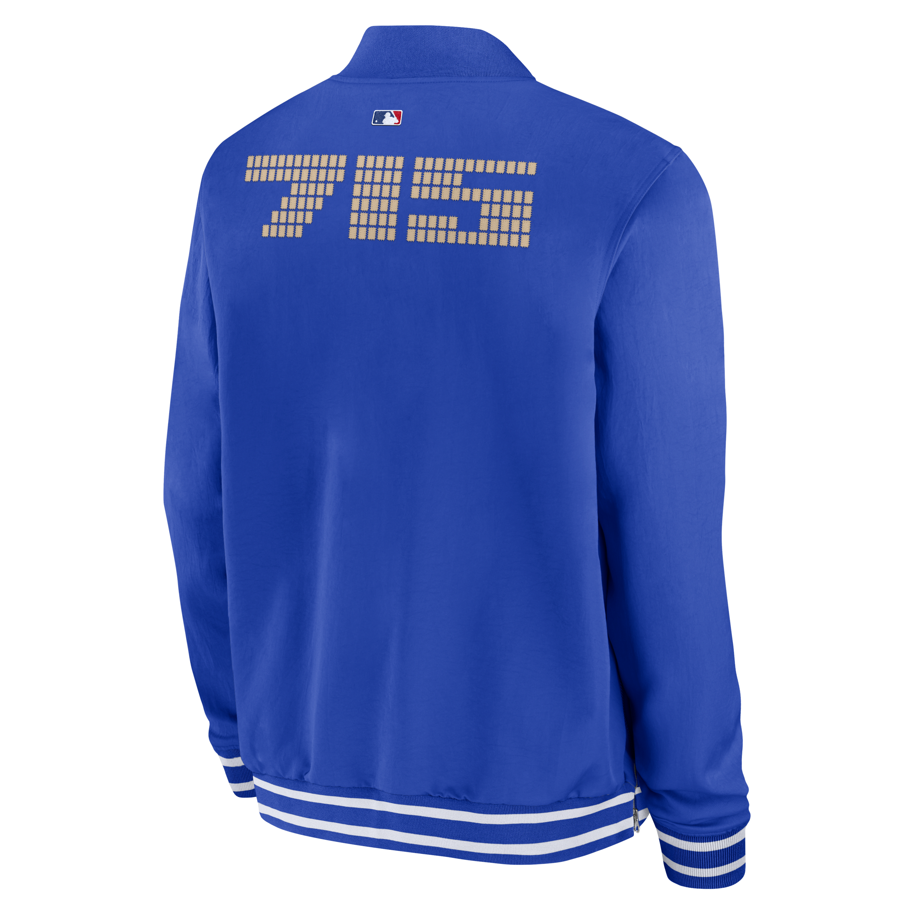 Atlanta Braves Authentic Collection City Connect Men's Nike MLB Full-Zip Bomber Jacket