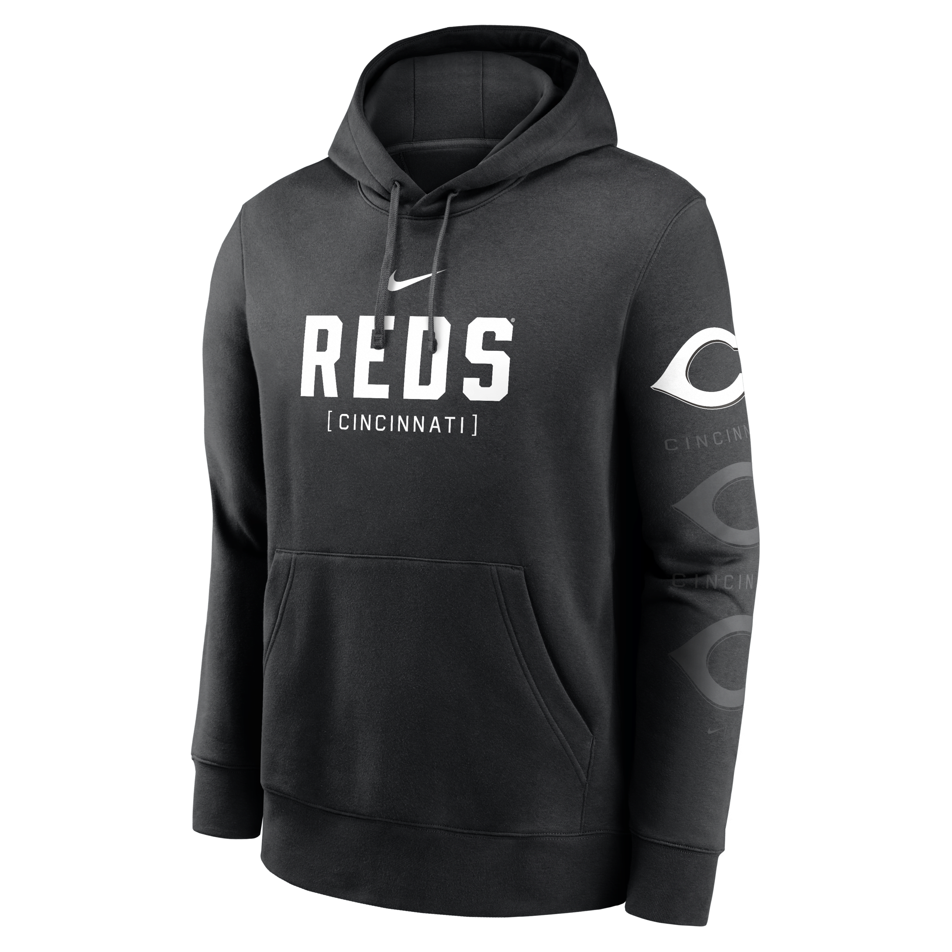 Cincinnati Reds Fashion Club Men's Nike MLB Pullover Hoodie