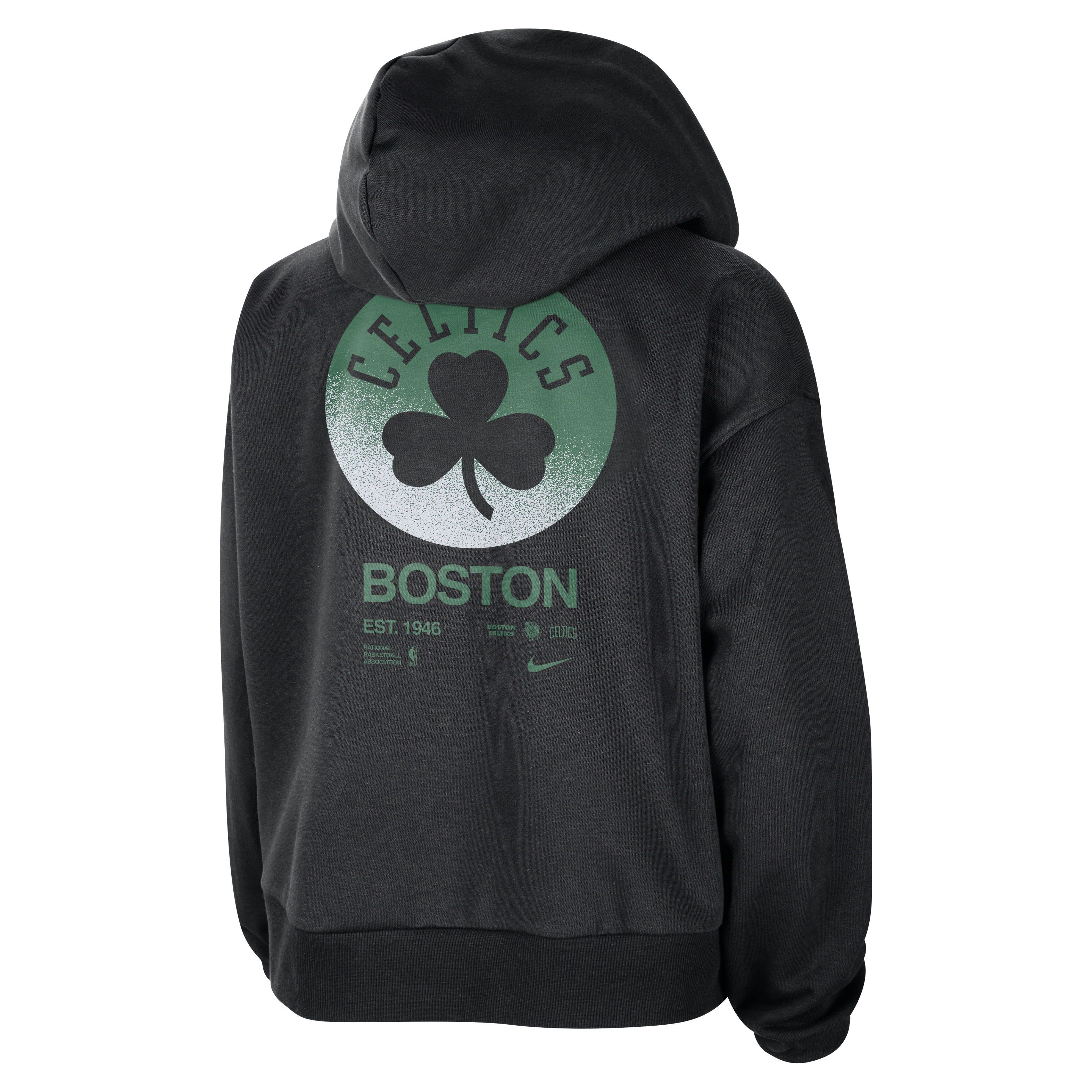 Boston Celtics Standard Issue Women's Nike Dri-FIT NBA Pullover Hoodie