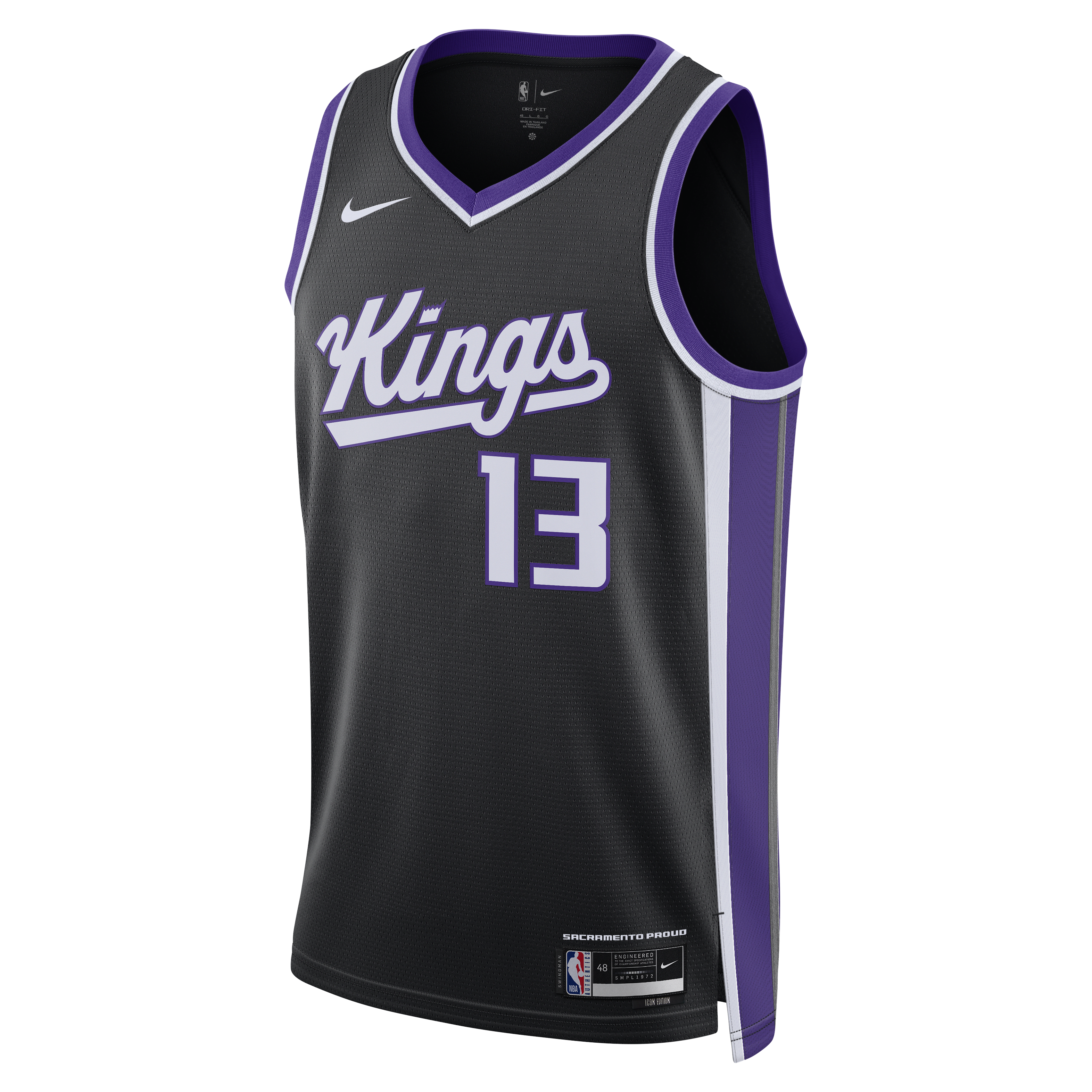 De'Aaron Fox Sacramento Kings 2023/24 Icon Edition Nike Dri-FIT NBA Swingman Jersey