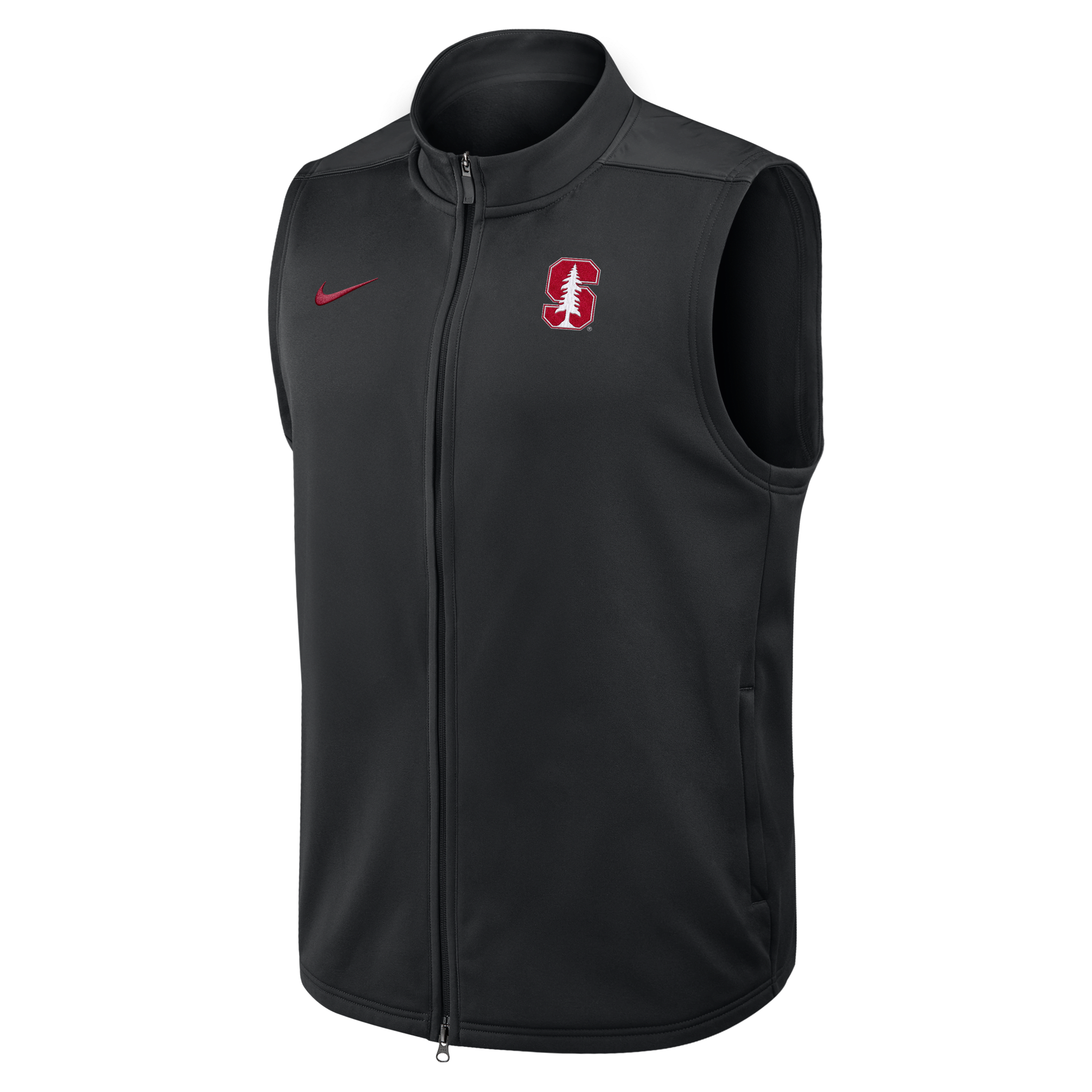 Stanford Victory Men's Nike Therma-FIT College Full-Zip Vest